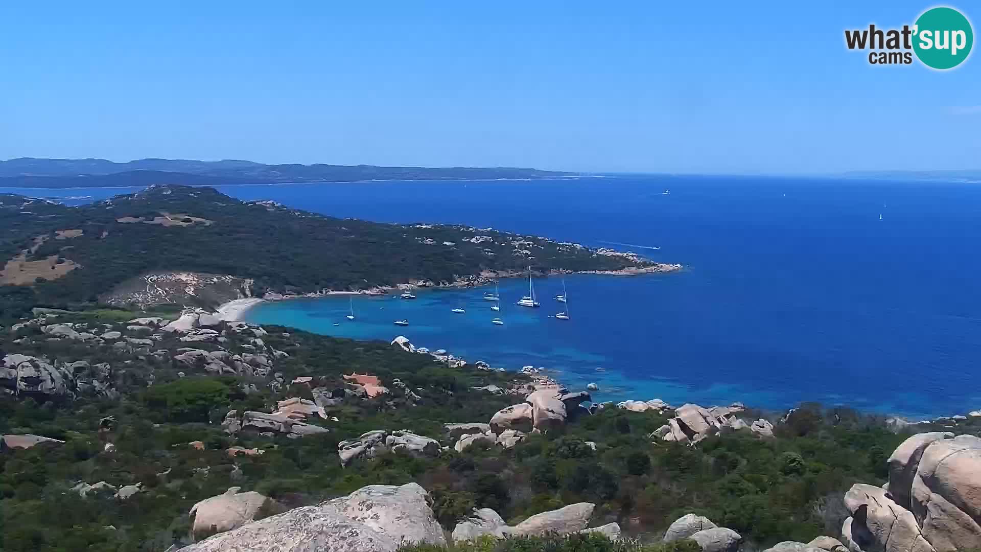 Punta Sardegna kamera v živo la Vedetta – Palau – Maddalena – Sardinija