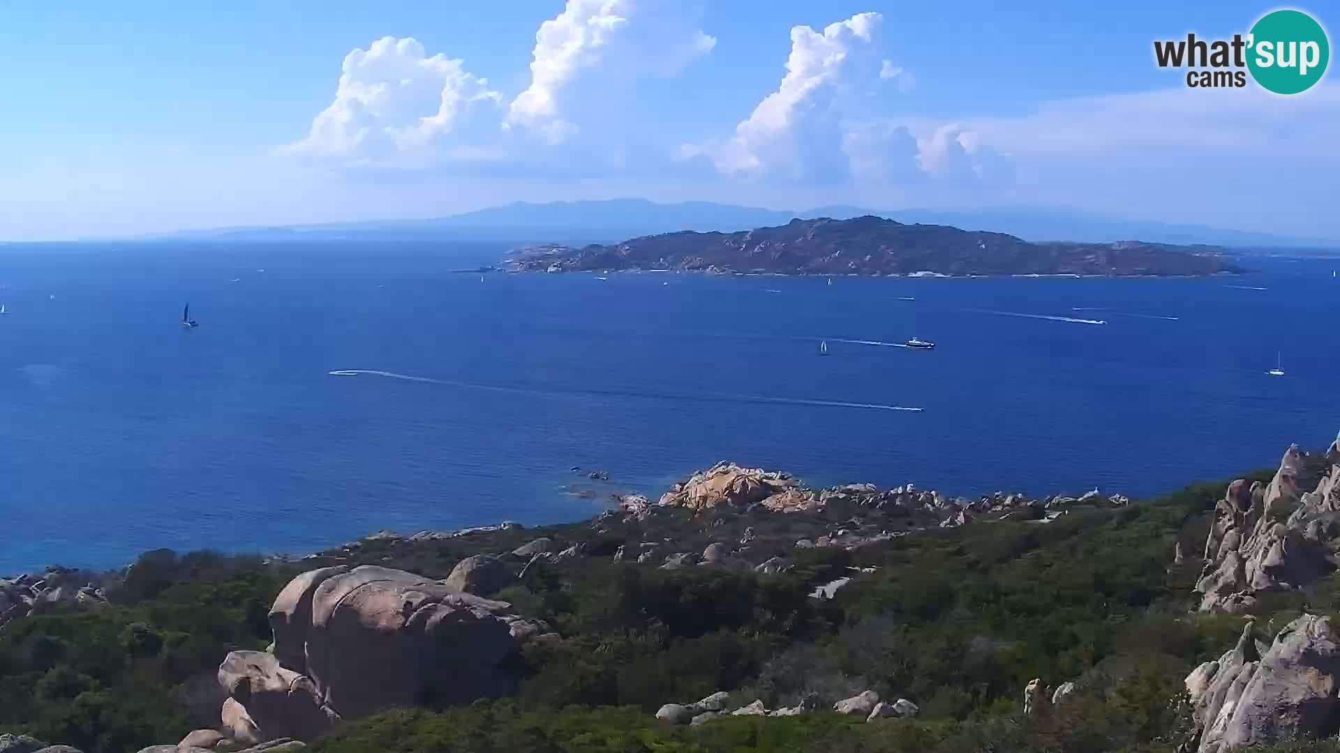 Punta Sardegna webcam la Vedetta – Palau – Maddalena – Sardinia