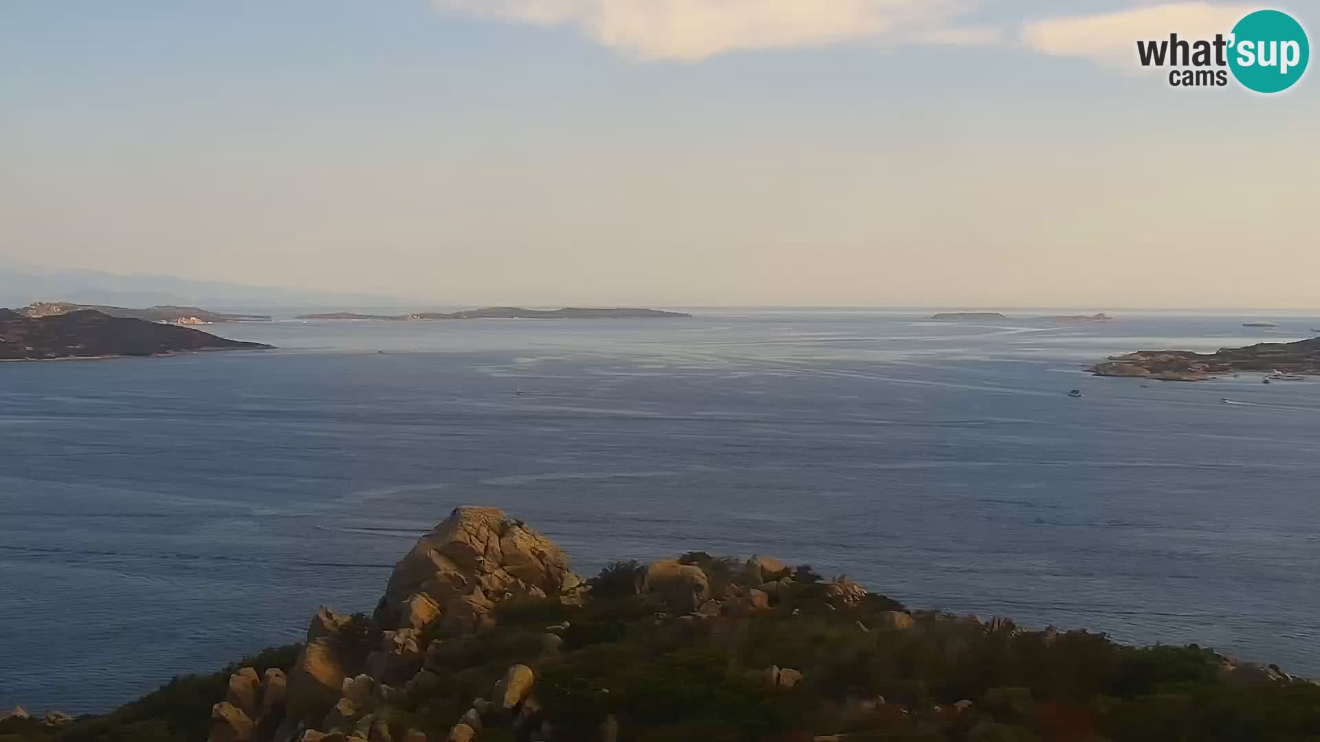 Punta Sardegna webcam la Vedetta – Palau – Maddalena – Sardinia