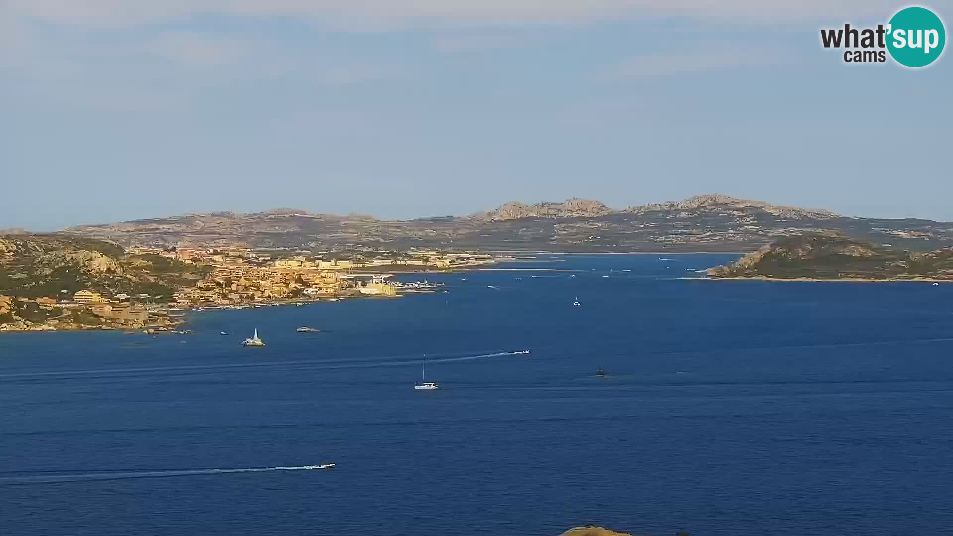 Punta Sardegna kamera v živo la Vedetta – Palau – Maddalena – Sardinija