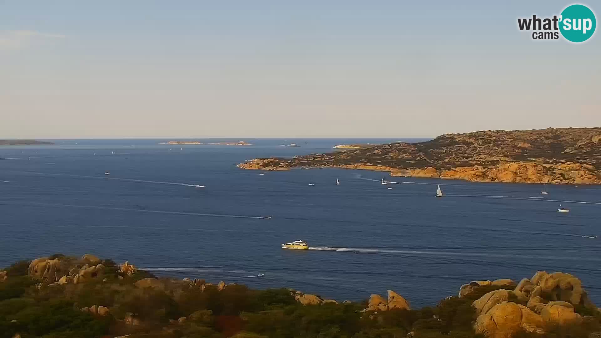 Punta Sardegna webcam la Vedetta – Palau – Maddalena – Sardinia