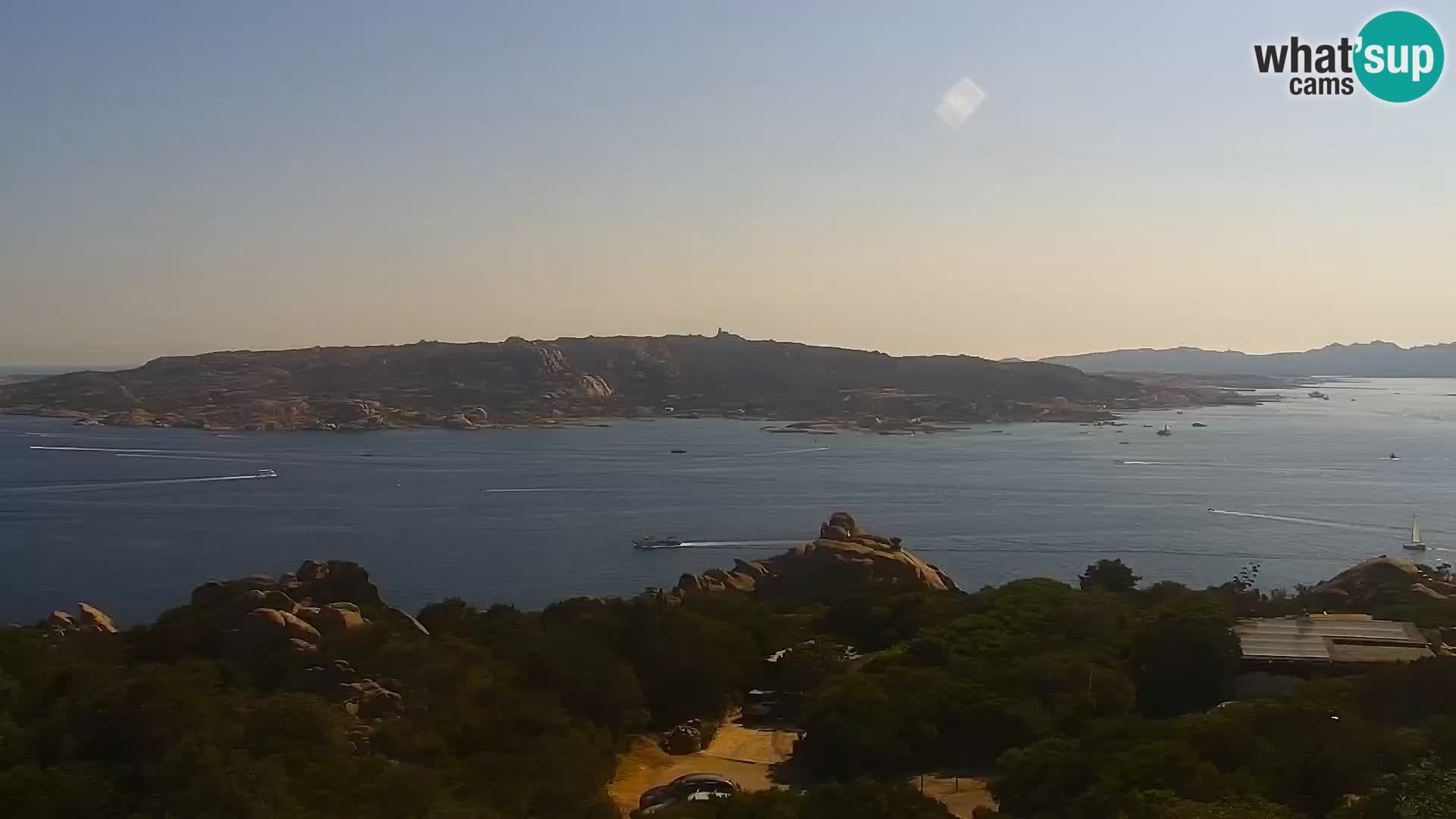 Punta Sardegna webcam la Vedetta – Palau – Maddalena – Sardinia