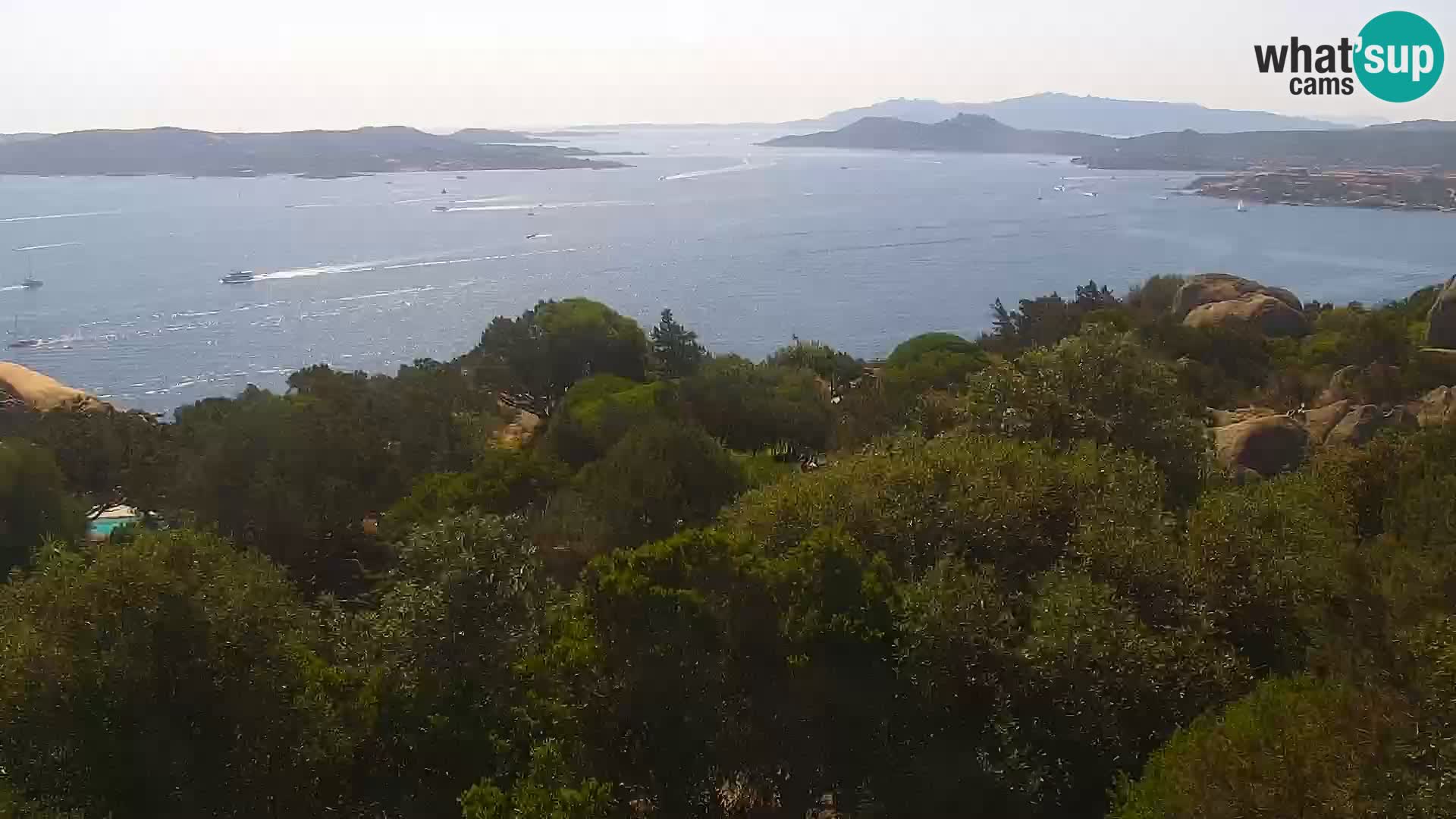 Punta Sardegna kamera v živo la Vedetta – Palau – Maddalena – Sardinija