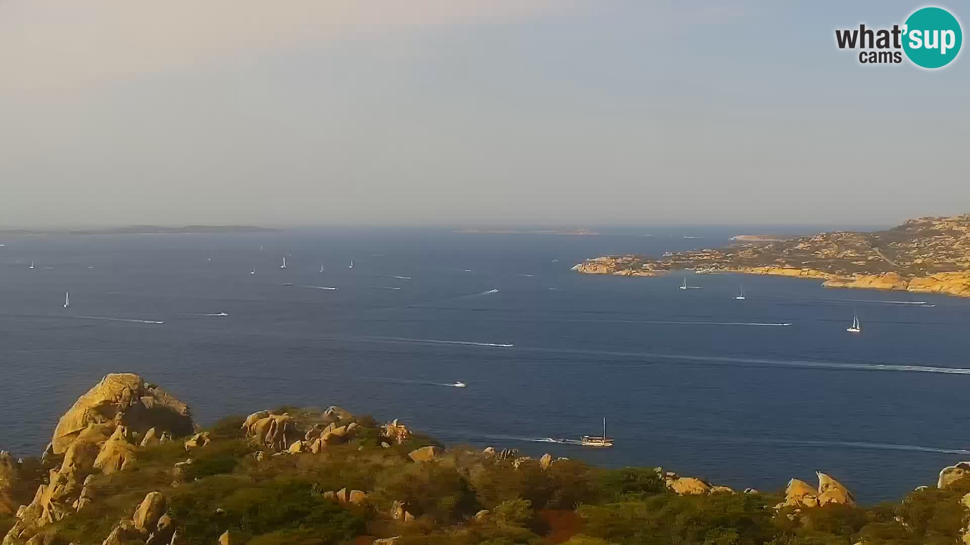 Punta Sardegna webcam la Vedetta – Palau – Maddalena – Sardinia