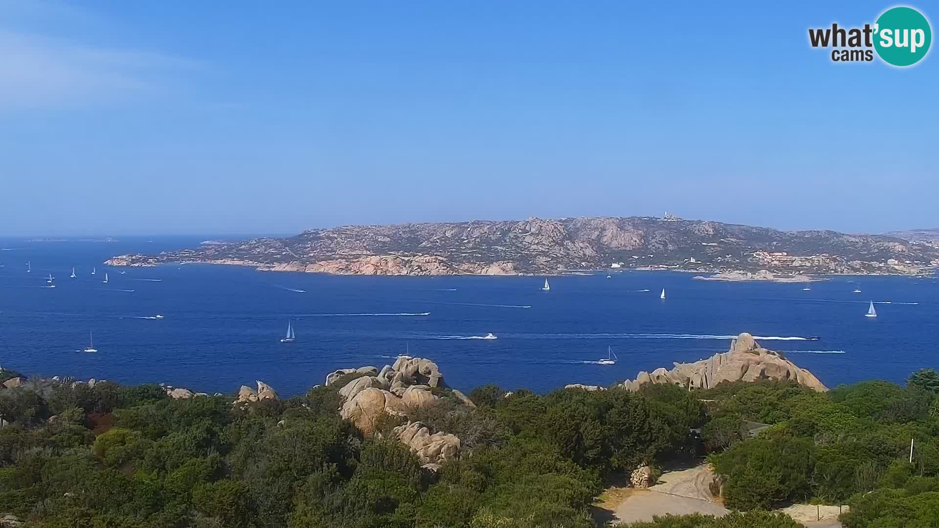 Punta Sardegna web cam – la Vedetta – Palau – La Maddalena – Sardinien