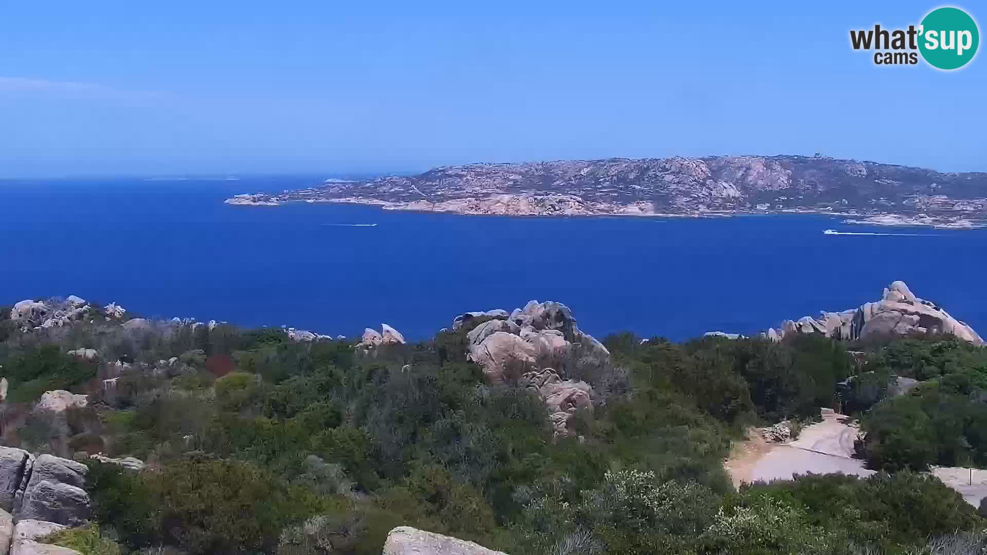 Punta Sardegna webcam la Vedetta – Palau – Maddalena – Sardinia