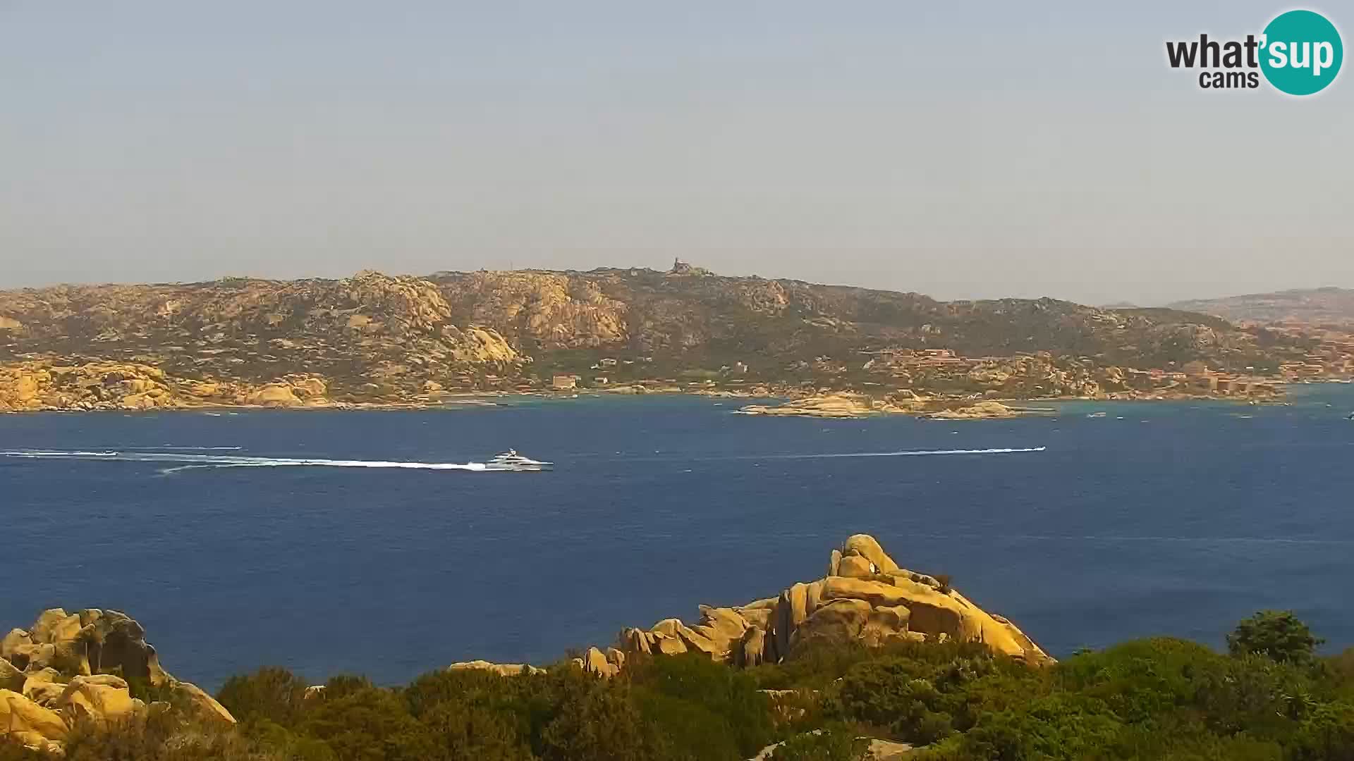 Punta Sardegna kamera v živo la Vedetta – Palau – Maddalena – Sardinija