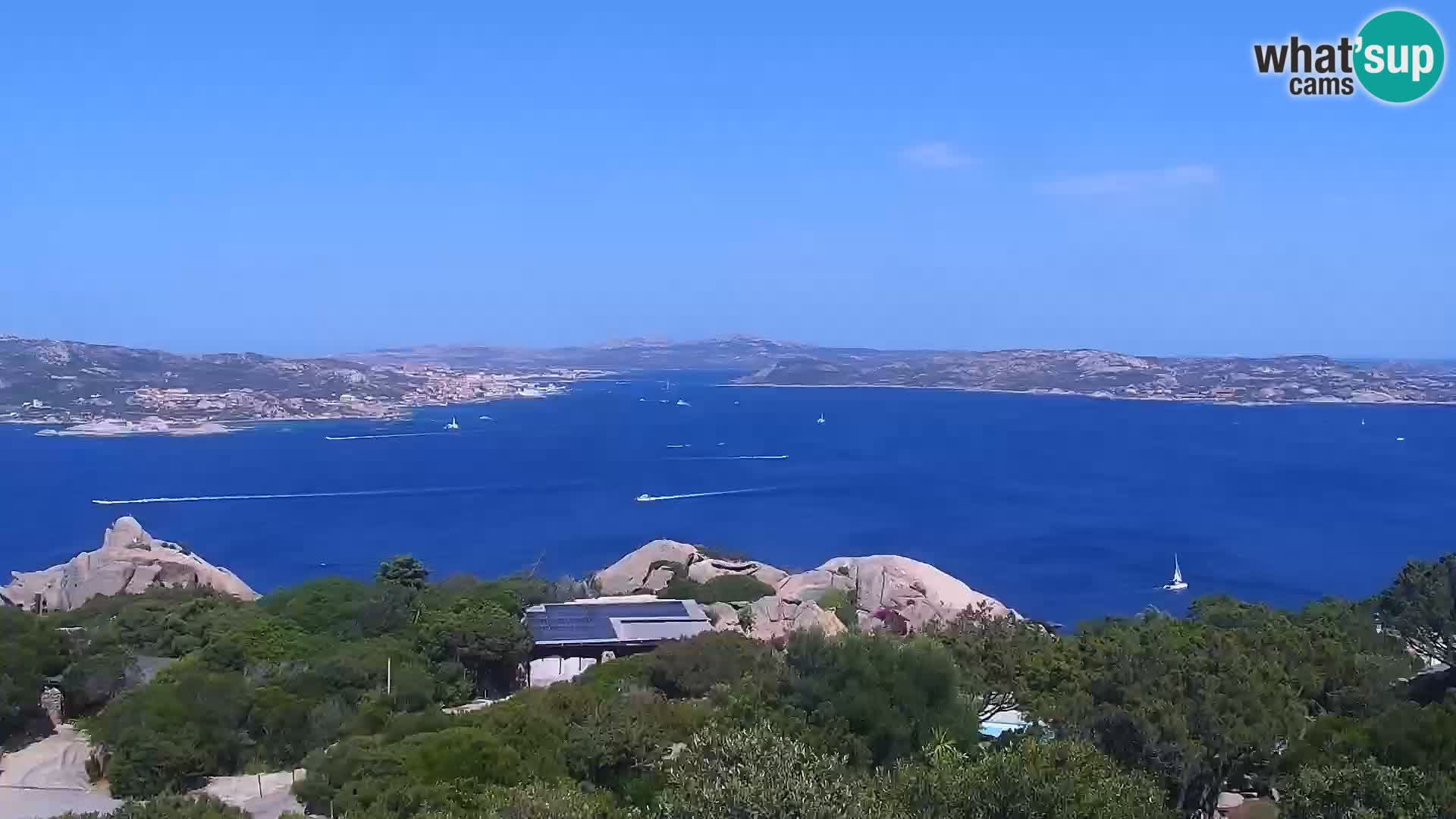 Punta Sardegna webcam la Vedetta – Palau – Maddalena – Sardinia