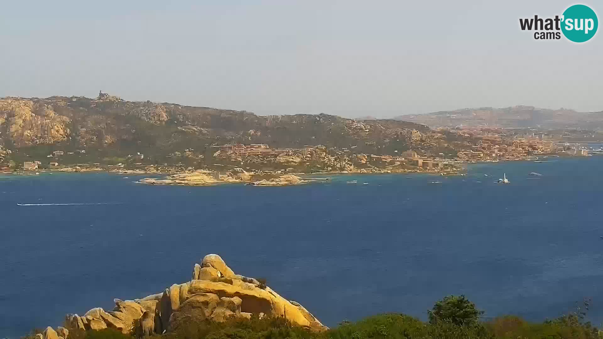 Punta Sardegna kamera v živo la Vedetta – Palau – Maddalena – Sardinija