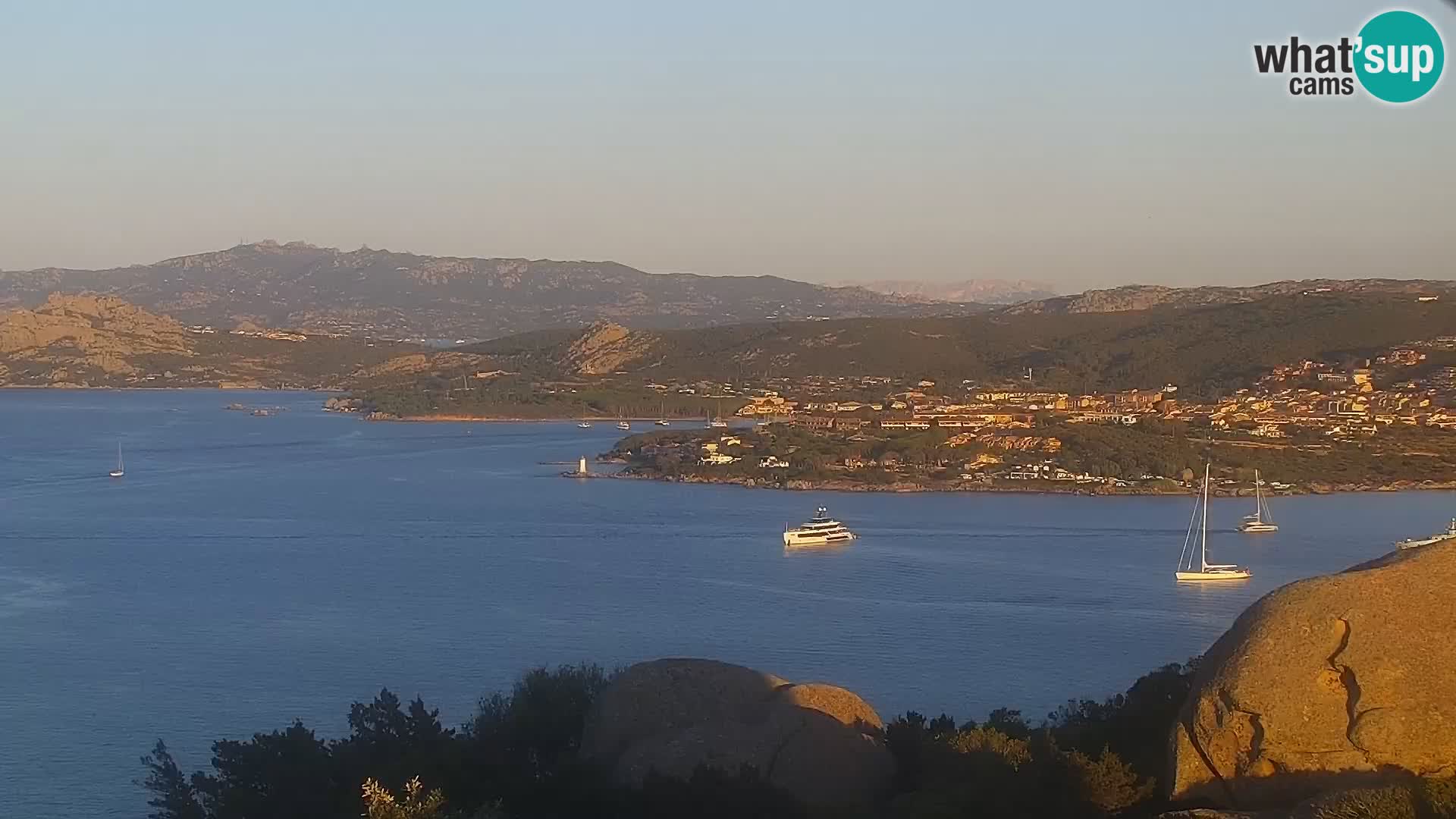 Punta Sardegna kamera v živo la Vedetta – Palau – Maddalena – Sardinija