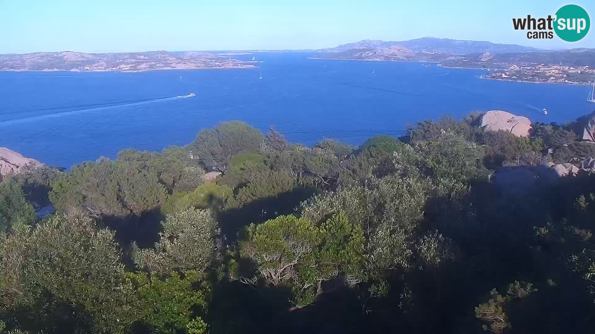 Punta Sardegna webcam la Vedetta – Palau – Maddalena – Sardinia
