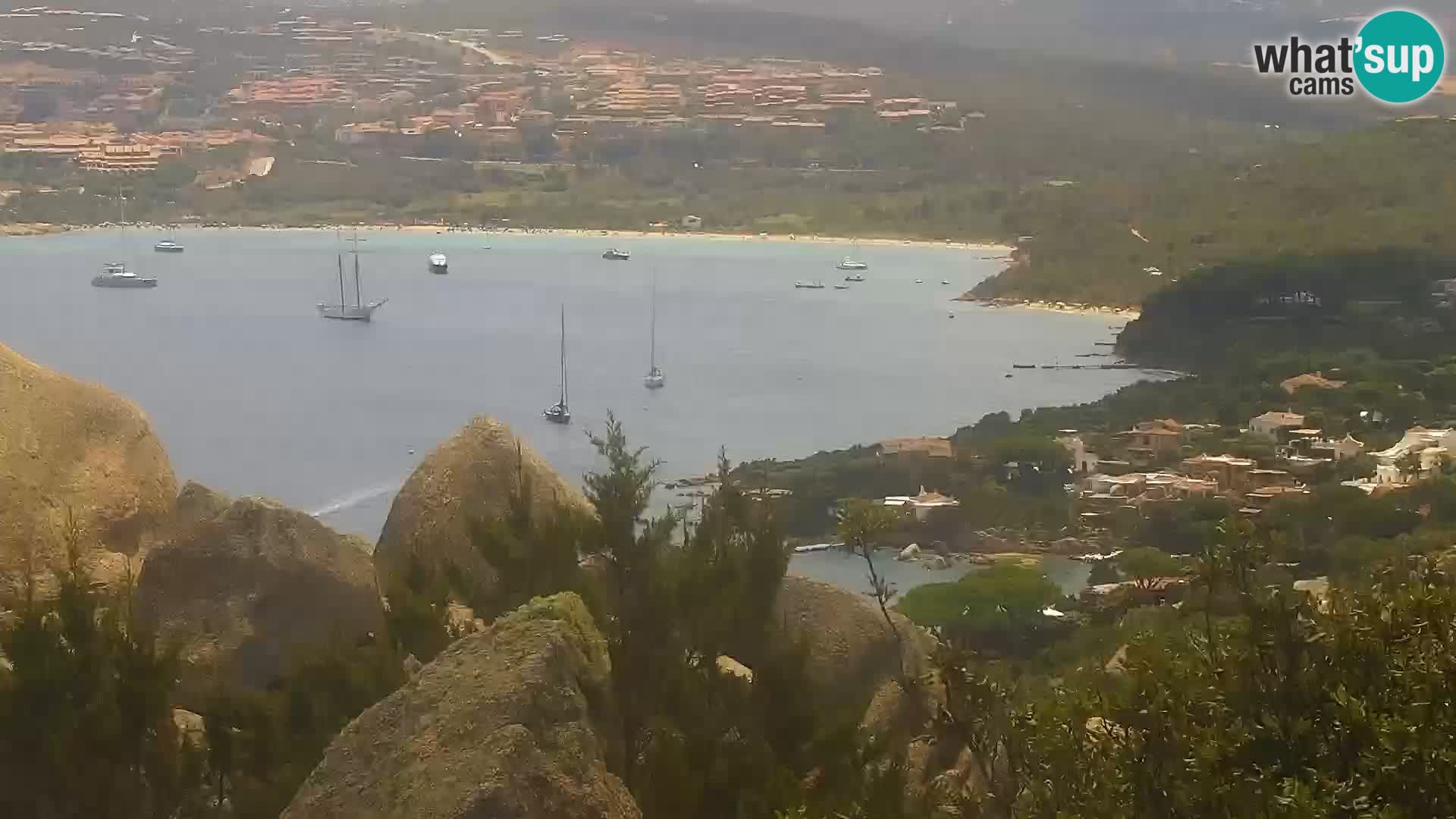 Punta Sardegna kamera v živo la Vedetta – Palau – Maddalena – Sardinija