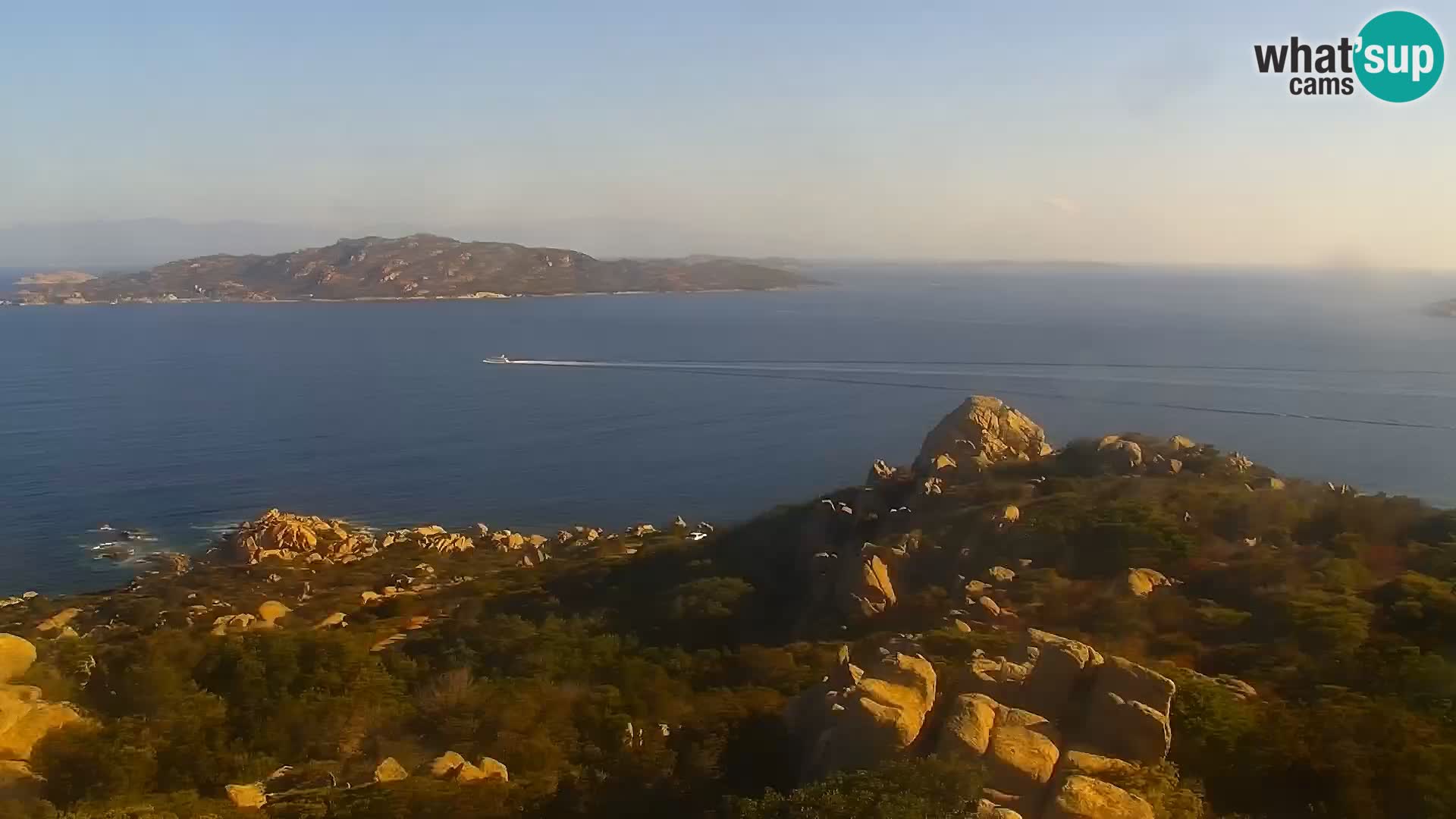 Punta Sardegna web cam – la Vedetta – Palau – La Maddalena – Sardinien