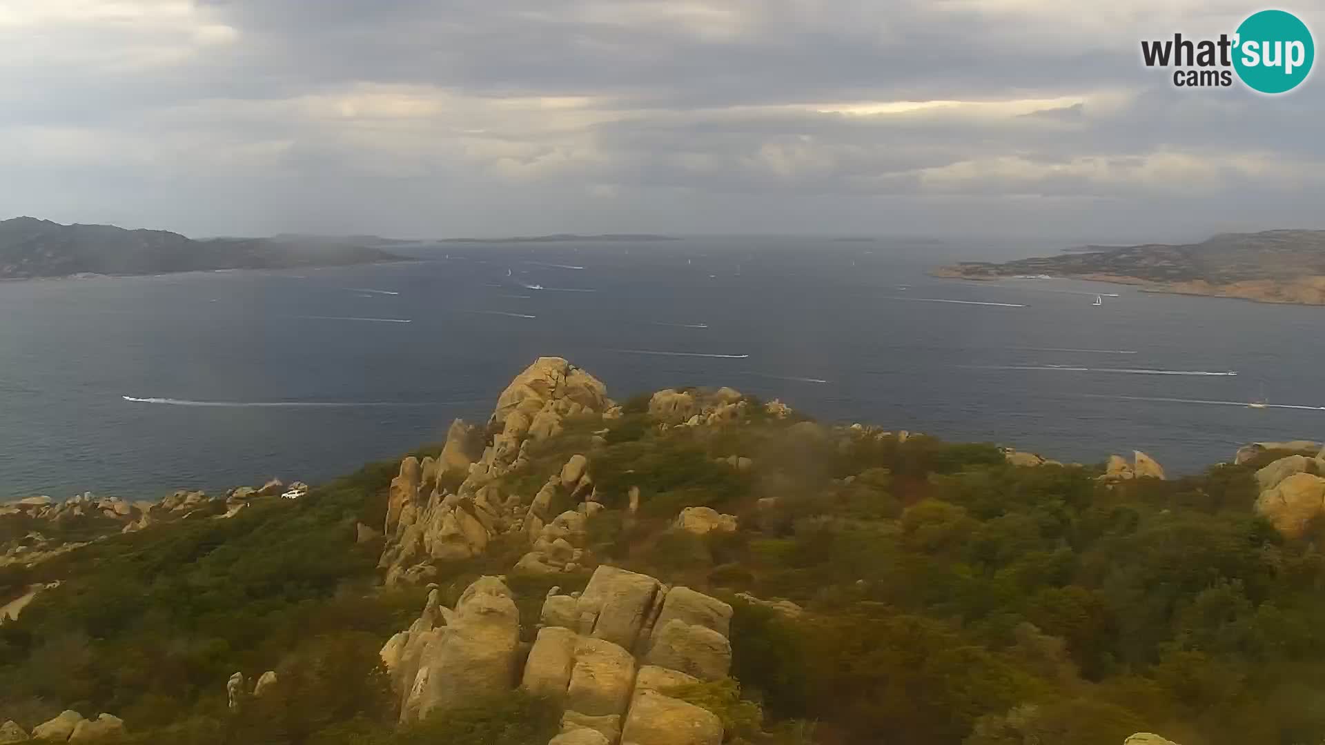 Punta Sardegna webcam la Vedetta – Palau – Maddalena – Sardinia