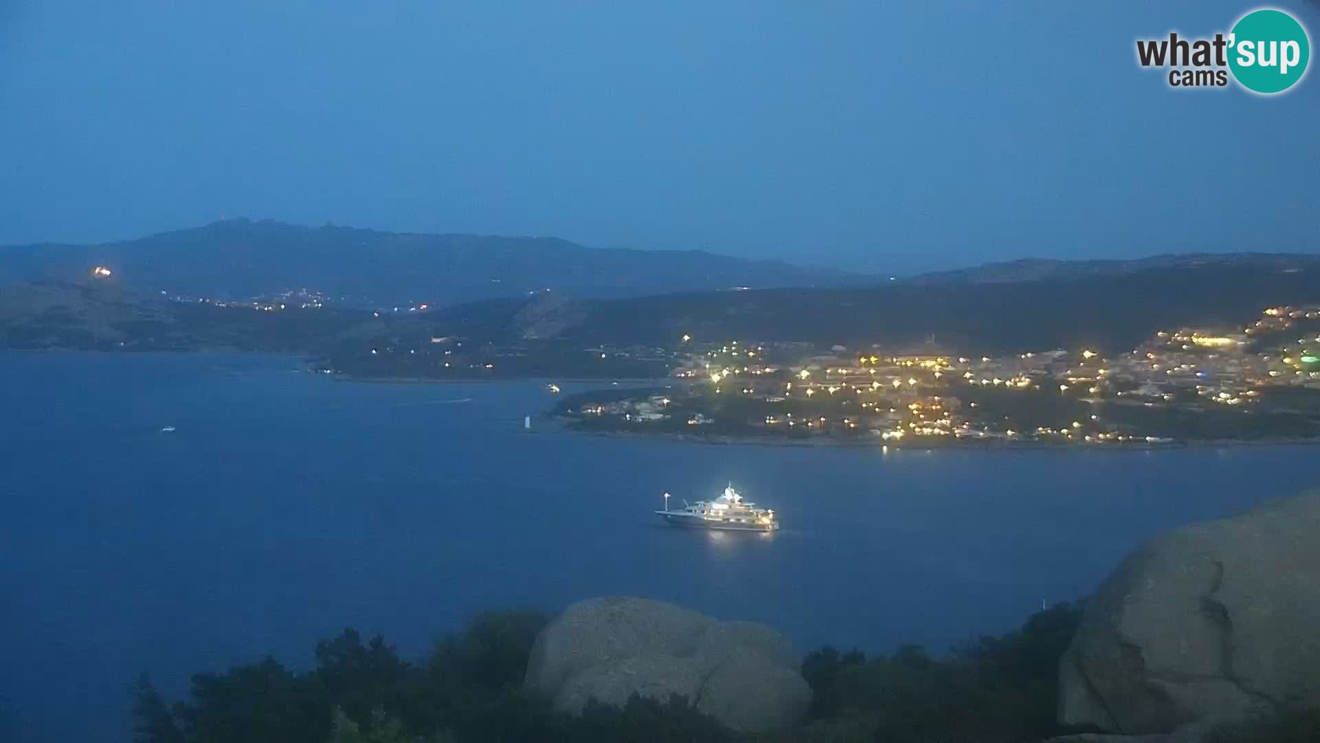 Punta Sardegna kamera v živo la Vedetta – Palau – Maddalena – Sardinija