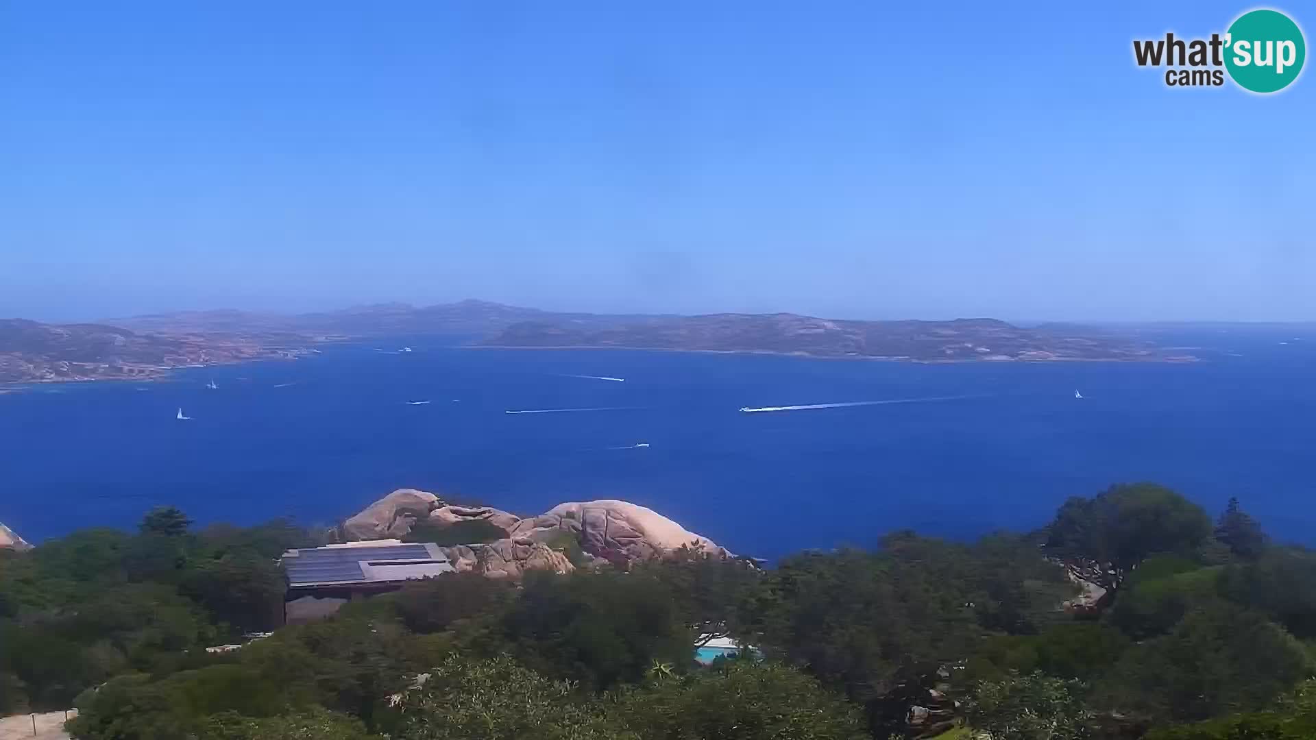Punta Sardegna web cam – la Vedetta – Palau – La Maddalena – Sardinien