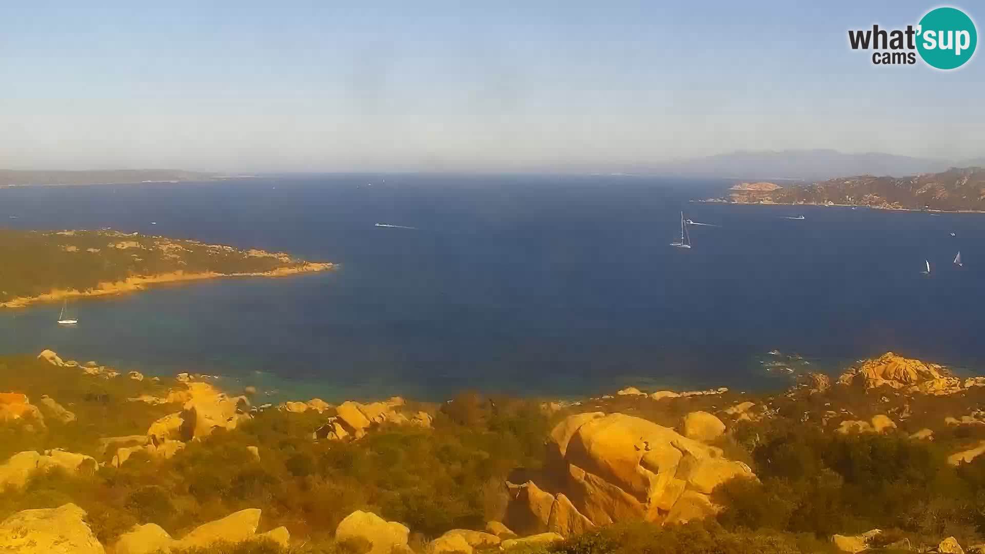 Punta Sardegna webcam la Vedetta – Palau – Maddalena – Sardinia