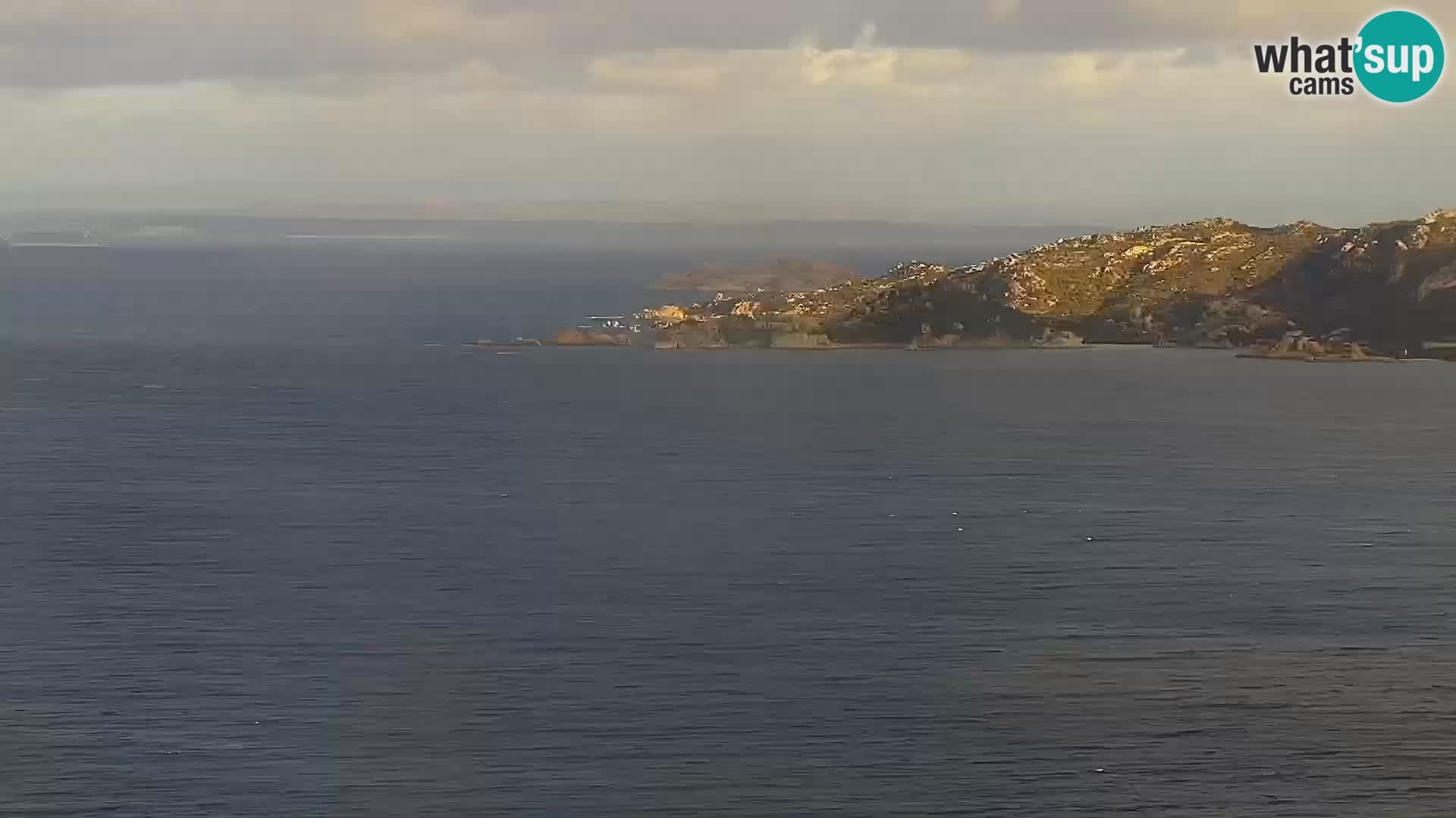 Punta Sardegna kamera v živo la Vedetta – Palau – Maddalena – Sardinija