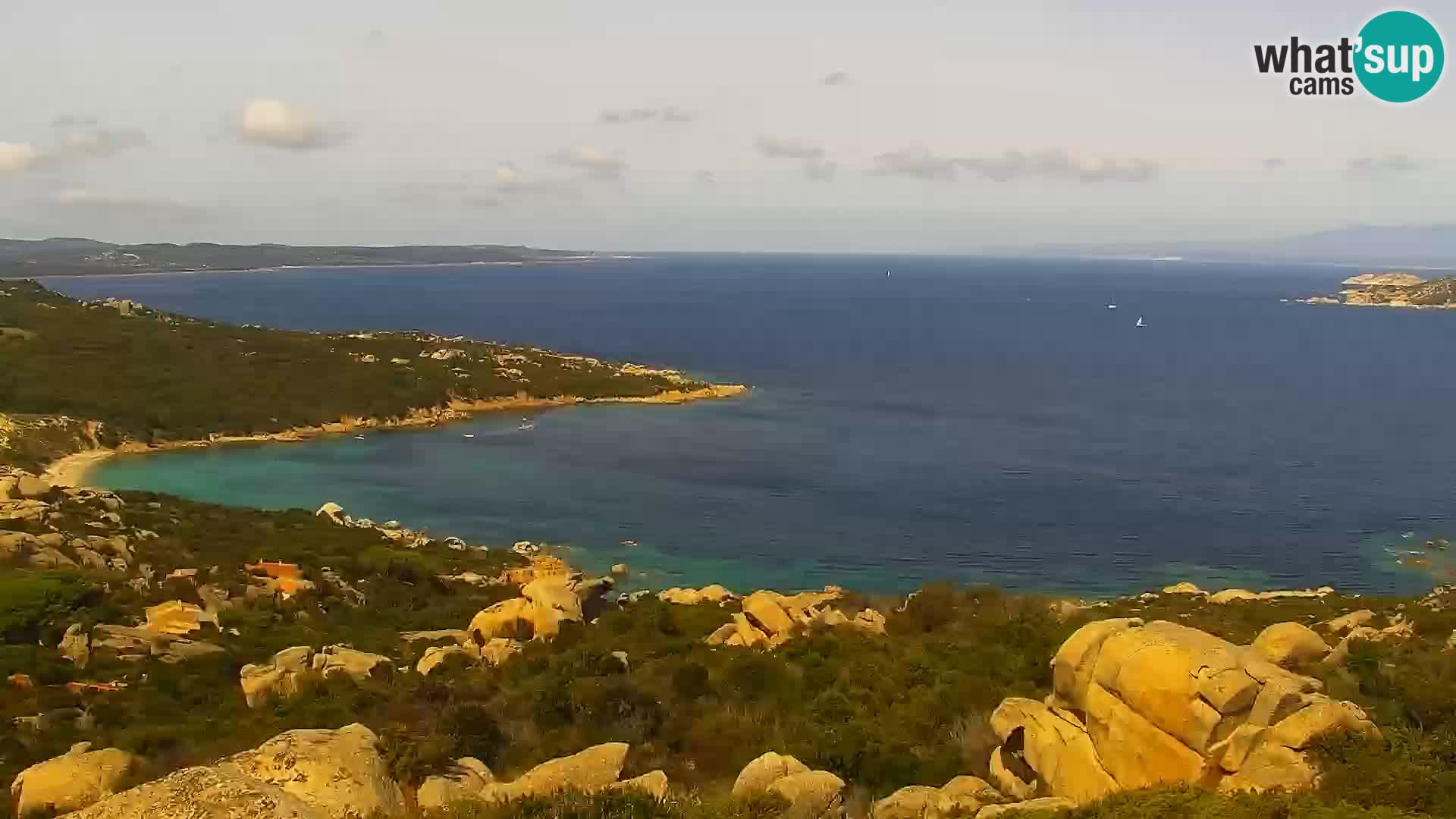 Punta Sardegna web cam – la Vedetta – Palau – La Maddalena – Sardinien