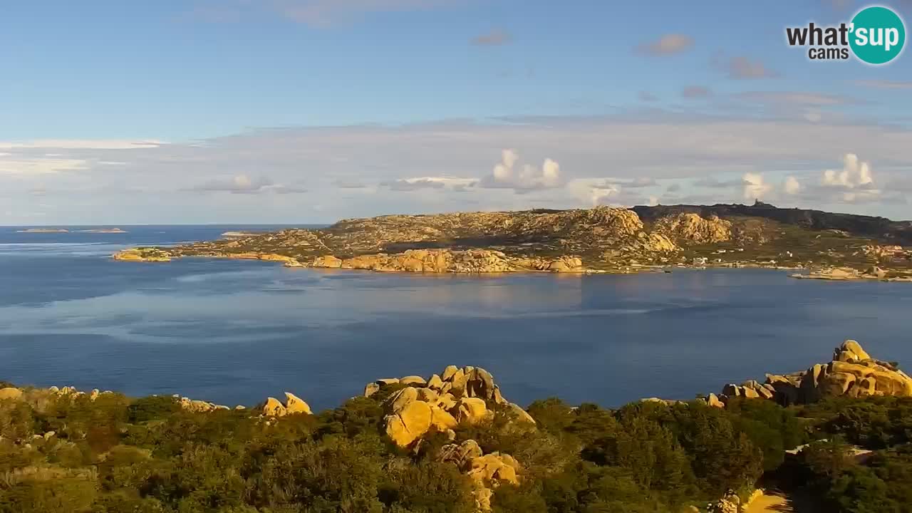 Punta Sardegna kamera v živo la Vedetta – Palau – Maddalena – Sardinija