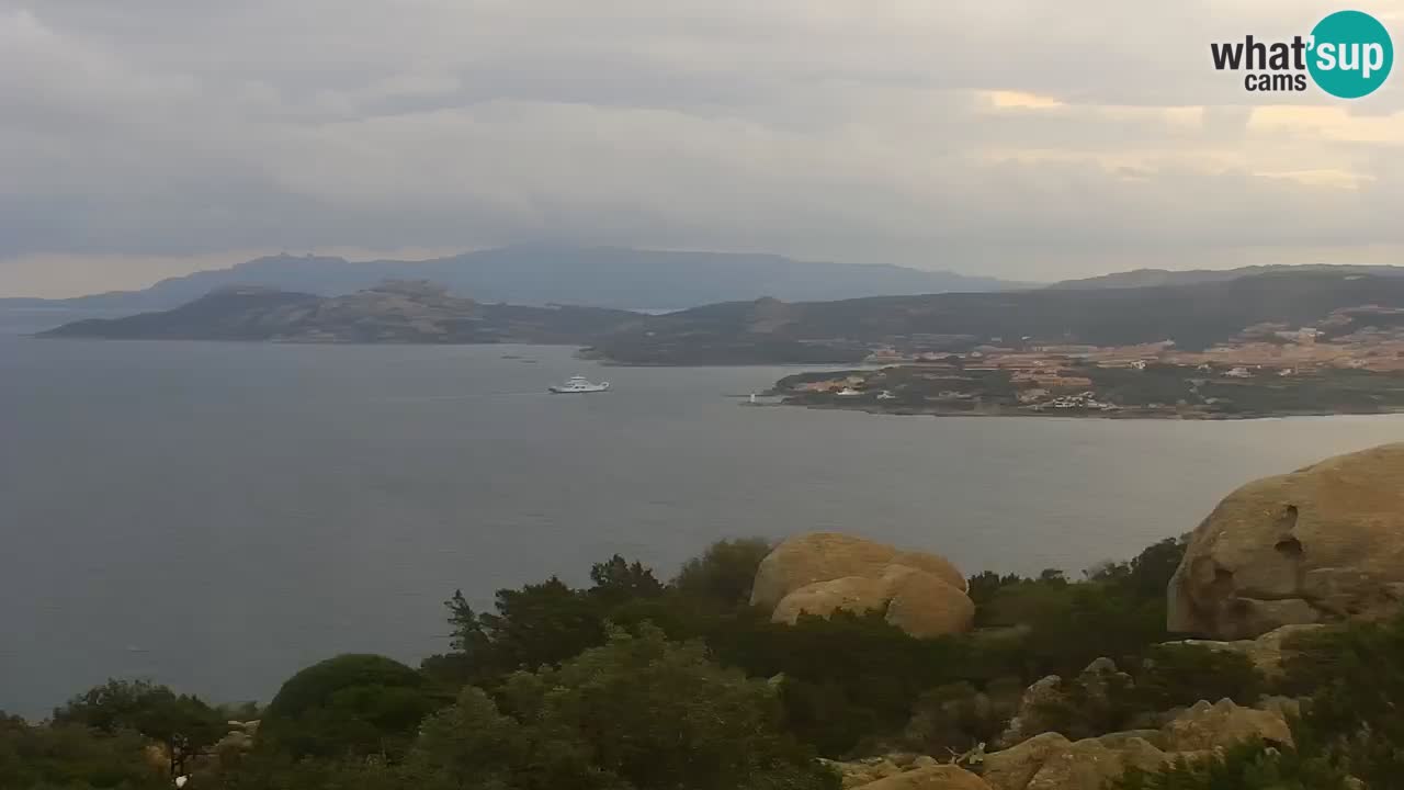 Punta Sardegna kamera v živo la Vedetta – Palau – Maddalena – Sardinija