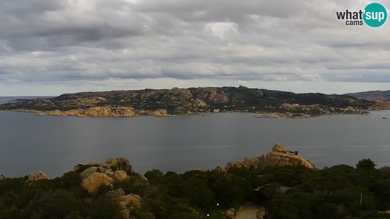 Punta Sardegna kamera v živo la Vedetta – Palau – Maddalena – Sardinija