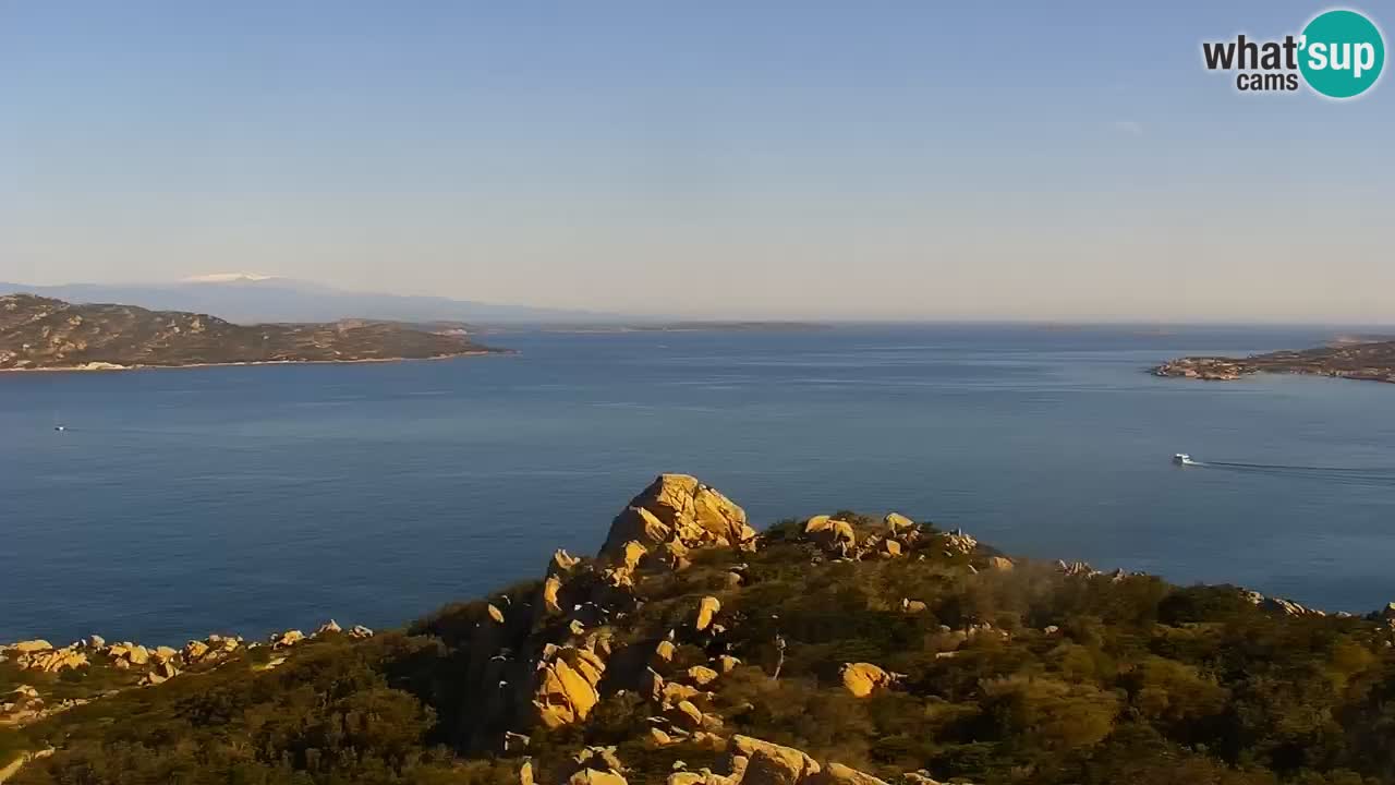 Punta Sardegna webcam la Vedetta – Palau – Maddalena – Sardinia