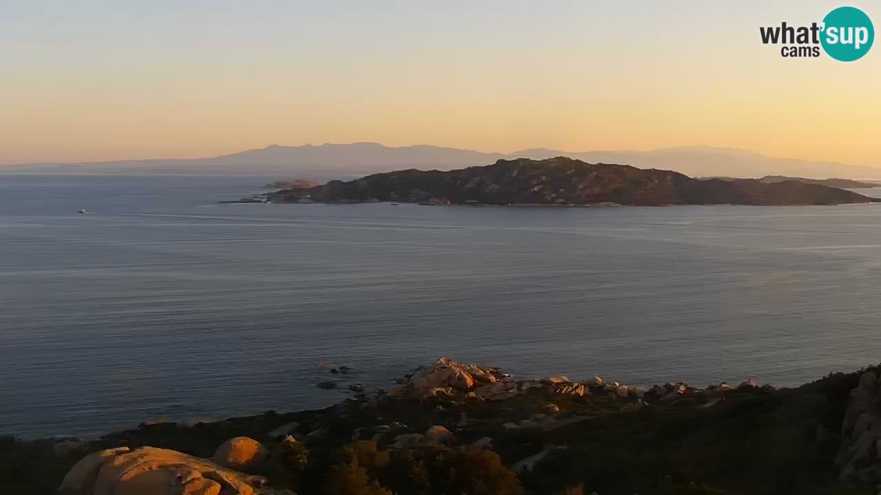 Punta Sardegna kamera v živo la Vedetta – Palau – Maddalena – Sardinija