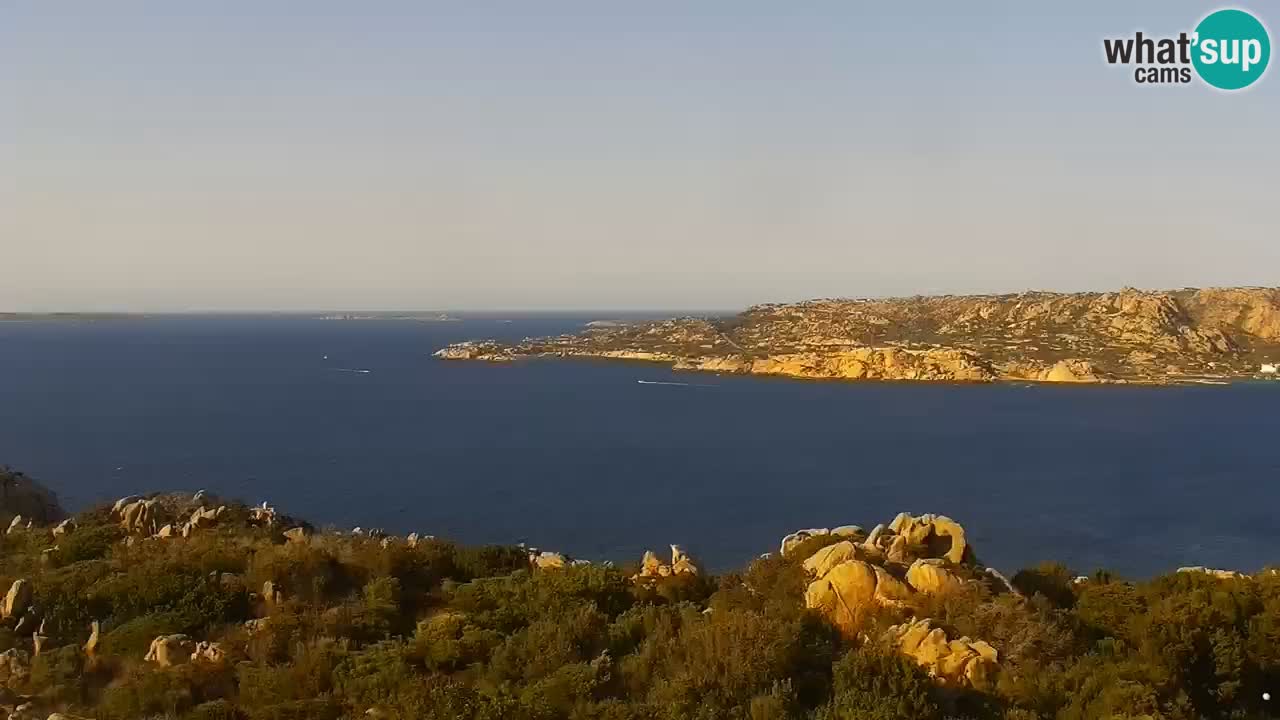 Punta Sardegna kamera v živo la Vedetta – Palau – Maddalena – Sardinija