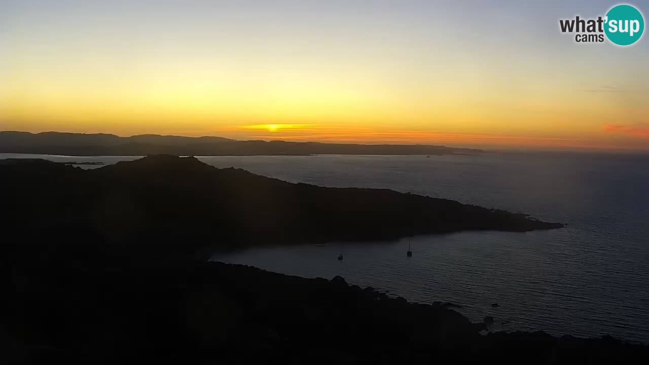 Punta Sardegna kamera v živo la Vedetta – Palau – Maddalena – Sardinija