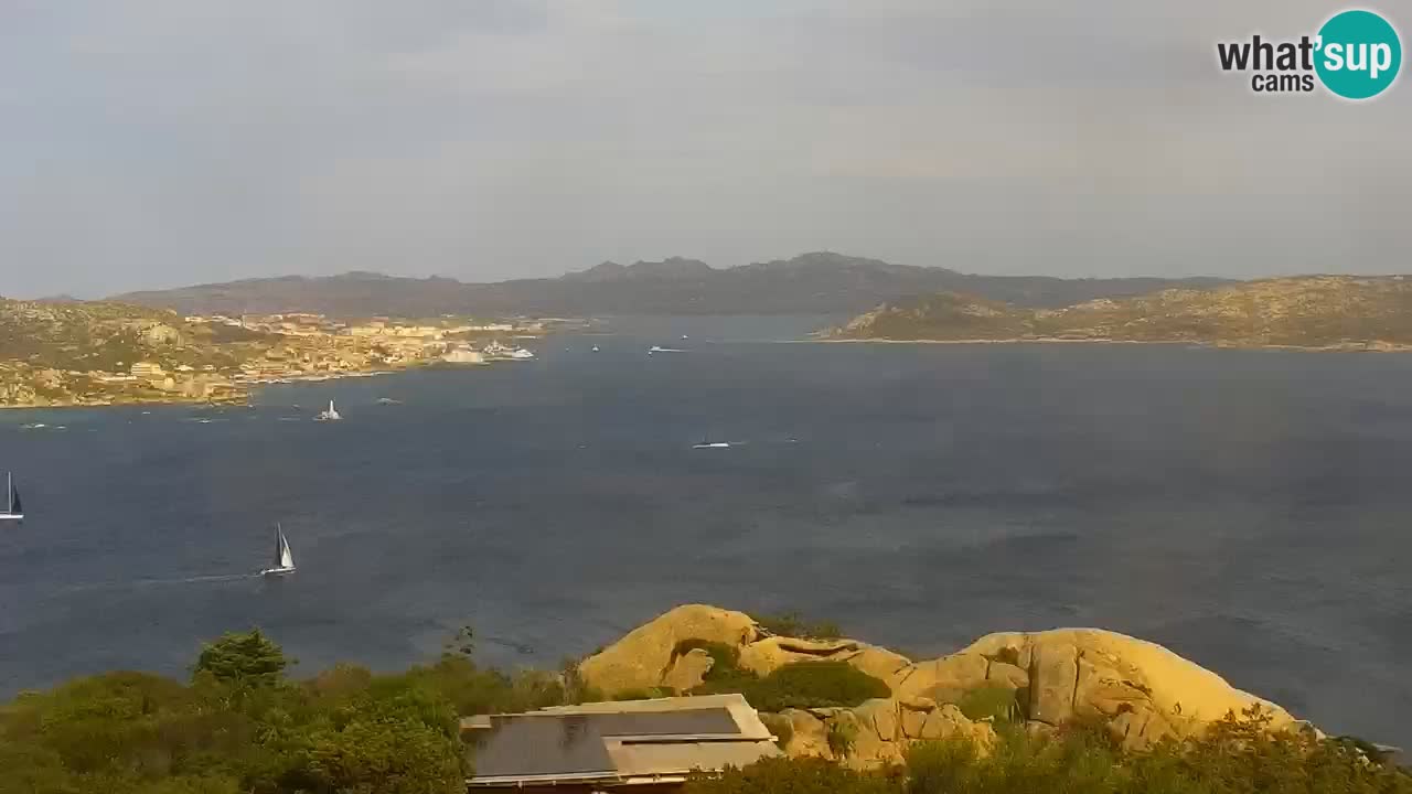 Punta Sardegna kamera v živo la Vedetta – Palau – Maddalena – Sardinija