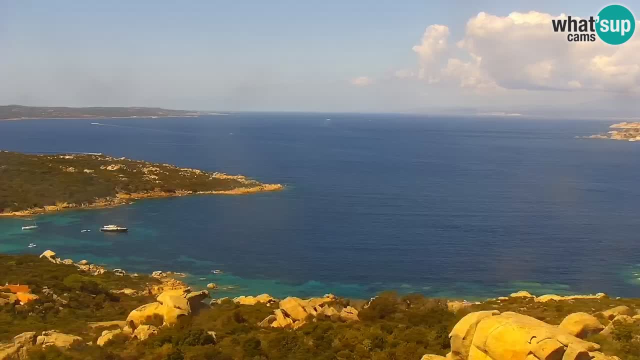Punta Sardegna webcam la Vedetta – Palau – Maddalena – Sardinia