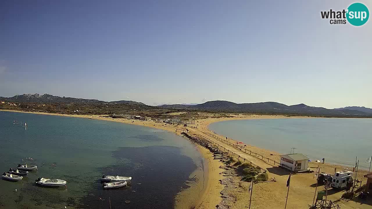 Web kamera Isuledda – Isola dei Gabbiani – Porto Pollo – Palau – Sardinija – Italija