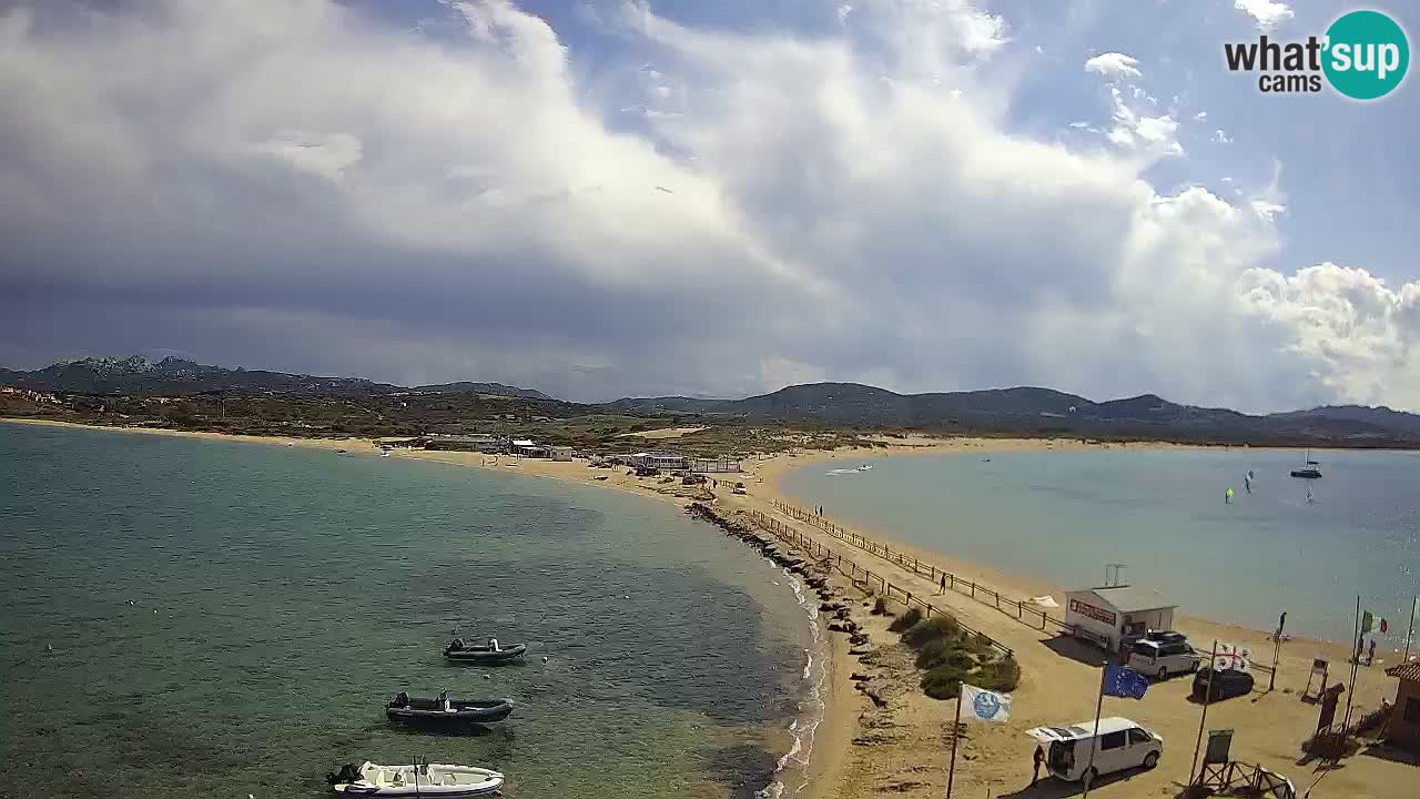 L’Isuledda spletna kamera Isola dei Gabbiani – Porto Pollo – Palau – Sardinija – Italija