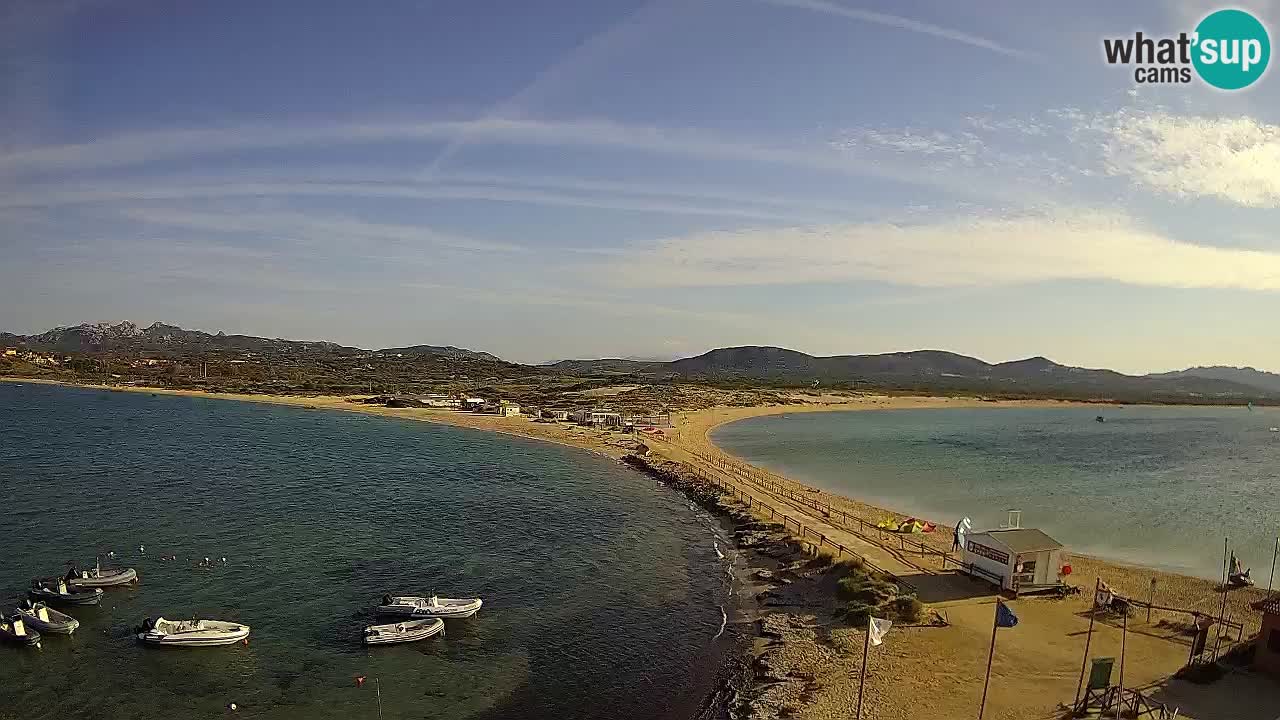 Web kamera Isuledda – Isola dei Gabbiani – Porto Pollo – Palau – Sardinija – Italija