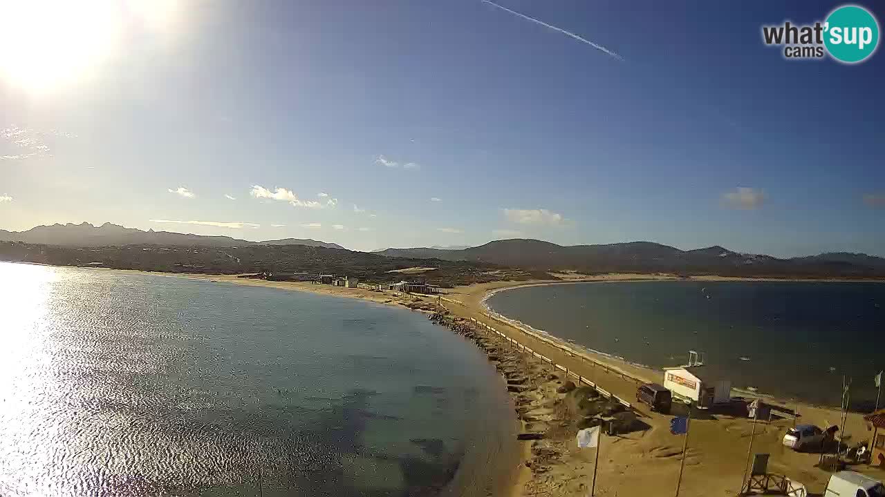 L’Isuledda spletna kamera Isola dei Gabbiani – Porto Pollo – Palau – Sardinija – Italija