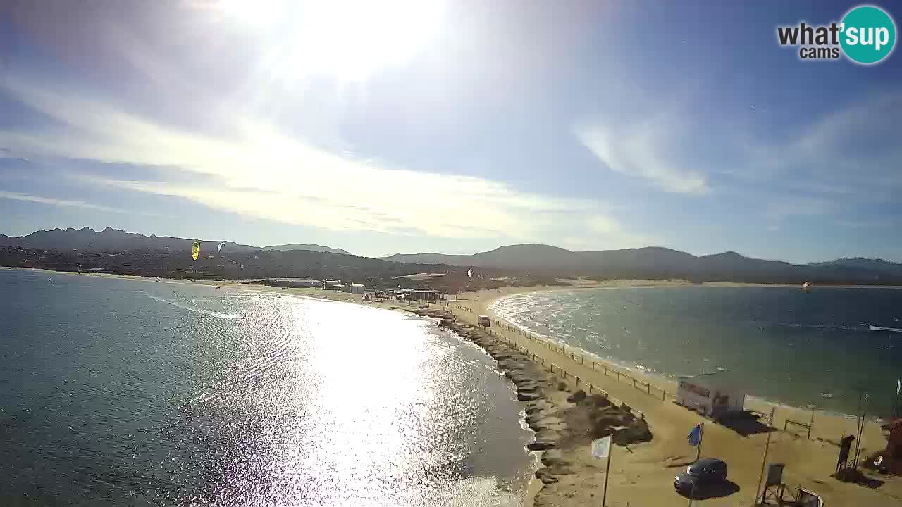 L’Isuledda spletna kamera Isola dei Gabbiani – Porto Pollo – Palau – Sardinija – Italija