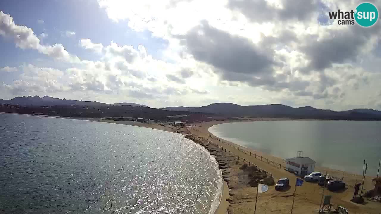 L’Isuledda spletna kamera Isola dei Gabbiani – Porto Pollo – Palau – Sardinija – Italija