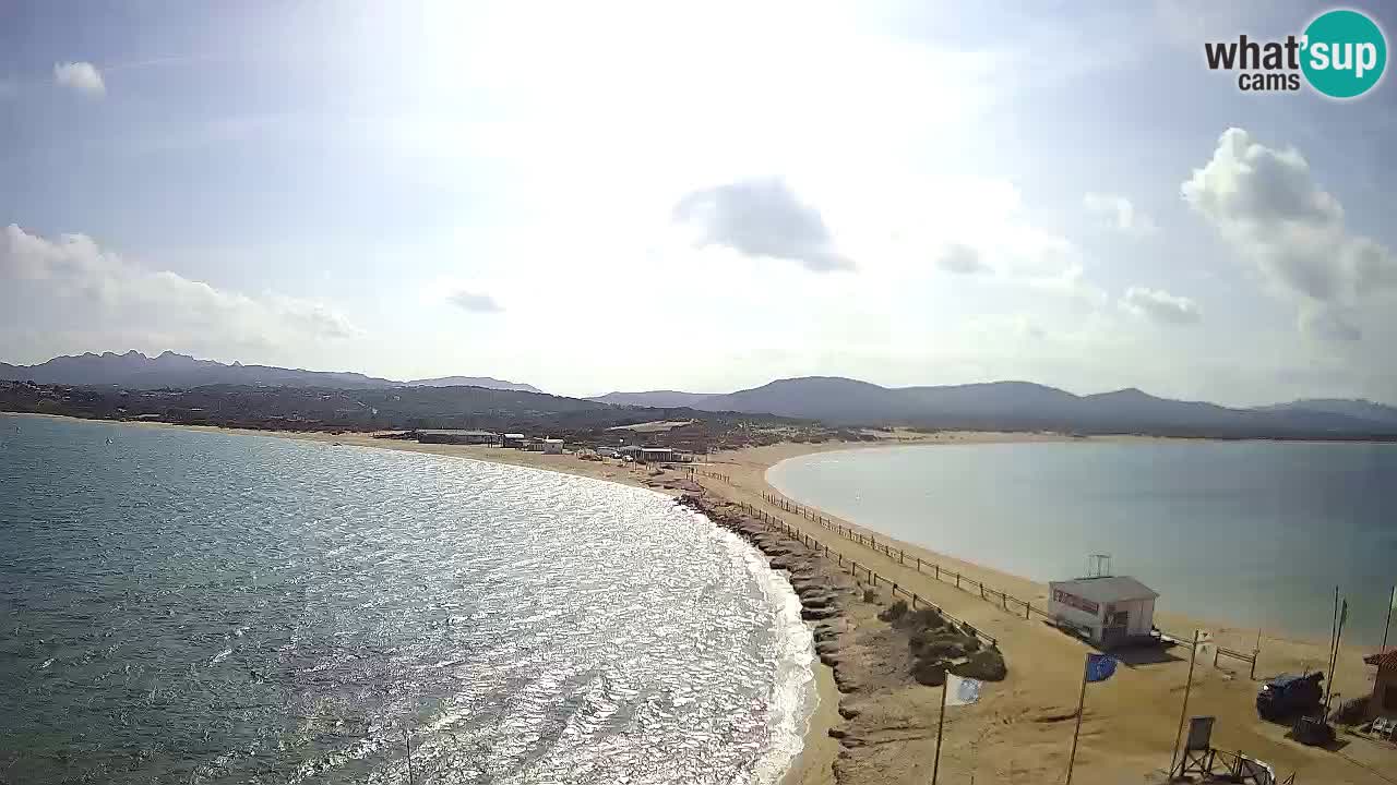 L’Isuledda spletna kamera Isola dei Gabbiani – Porto Pollo – Palau – Sardinija – Italija