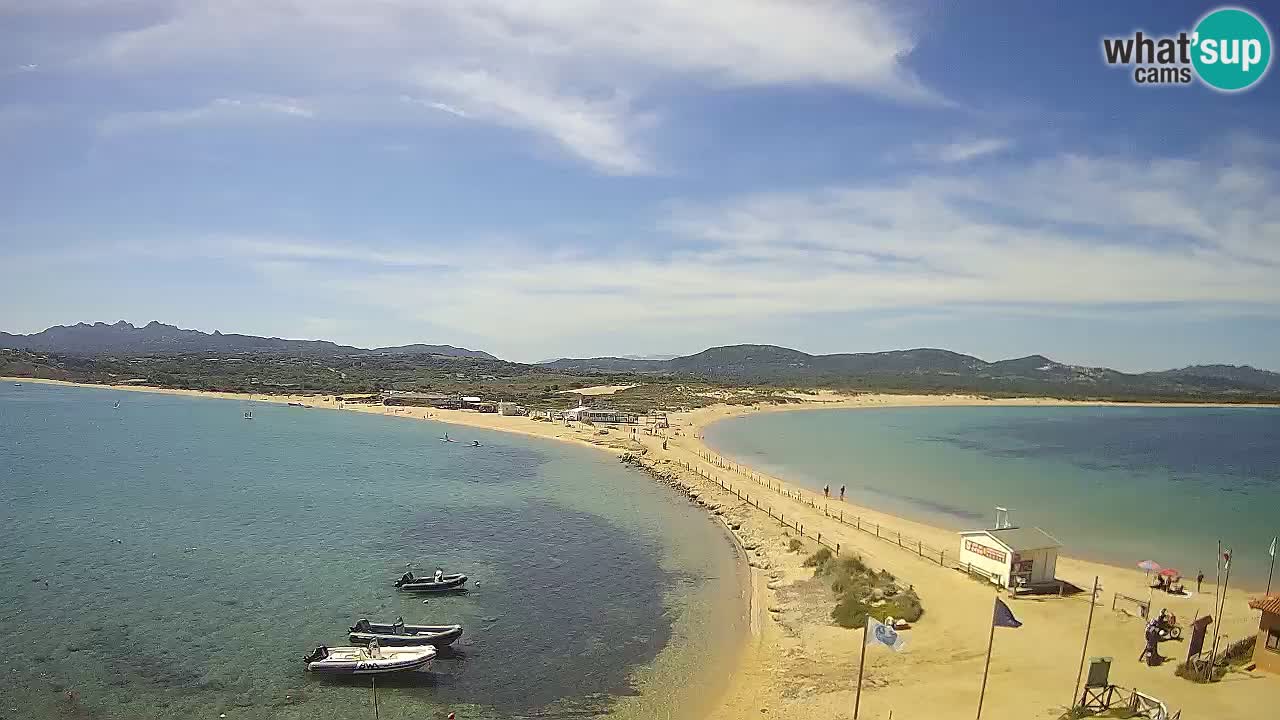 L’Isuledda live webcam Isola dei Gabbiani – Porto Pollo – Palau – Sardinien – Italien