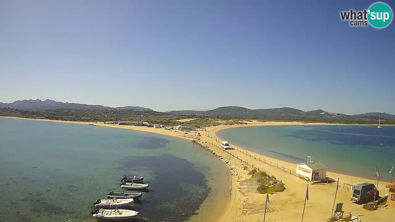 L’Isuledda live webcam Isola dei Gabbiani – Porto Pollo – Palau – Sardinien – Italien