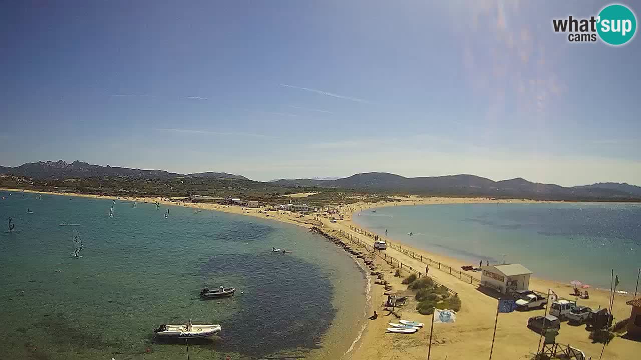 Web kamera Isuledda – Isola dei Gabbiani – Porto Pollo – Palau – Sardinija – Italija