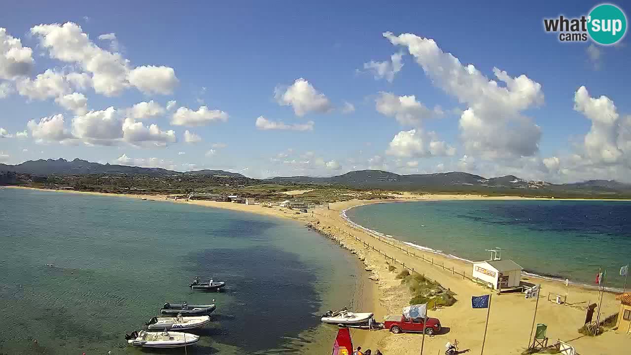 Web kamera Isuledda – Isola dei Gabbiani – Porto Pollo – Palau – Sardinija – Italija