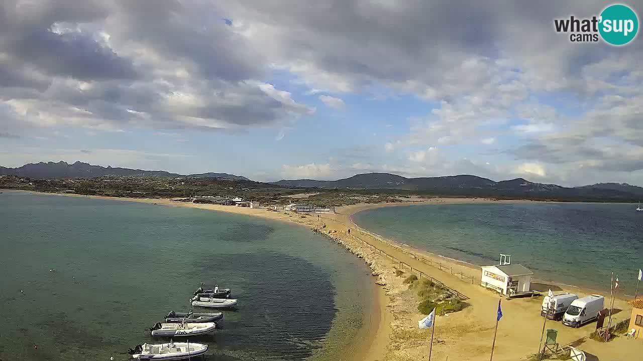 L’Isuledda live webcam Isola dei Gabbiani – Porto Pollo – Palau – Sardinien – Italien