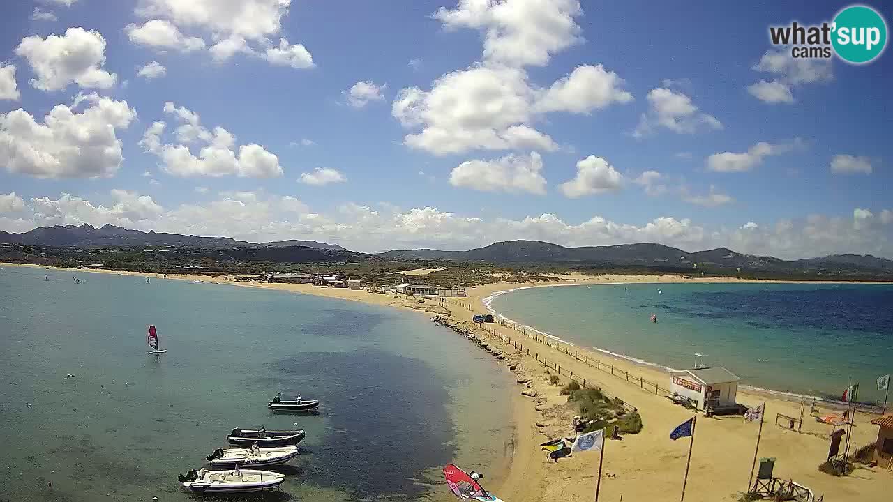 L’Isuledda spletna kamera Isola dei Gabbiani – Porto Pollo – Palau – Sardinija – Italija