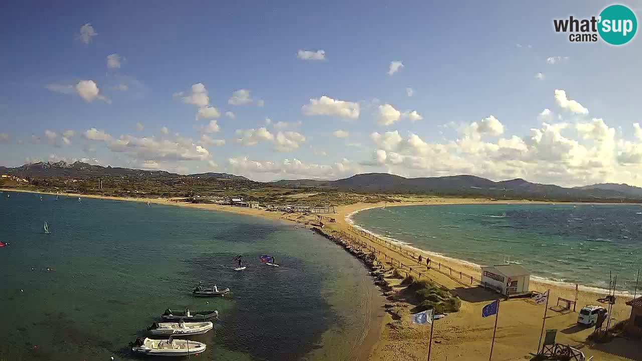 L’Isuledda spletna kamera Isola dei Gabbiani – Porto Pollo – Palau – Sardinija – Italija