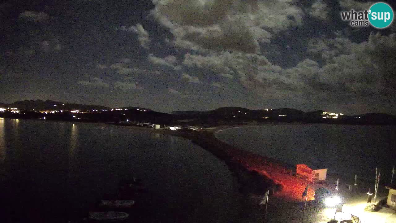 Web kamera Isuledda – Isola dei Gabbiani – Porto Pollo – Palau – Sardinija – Italija