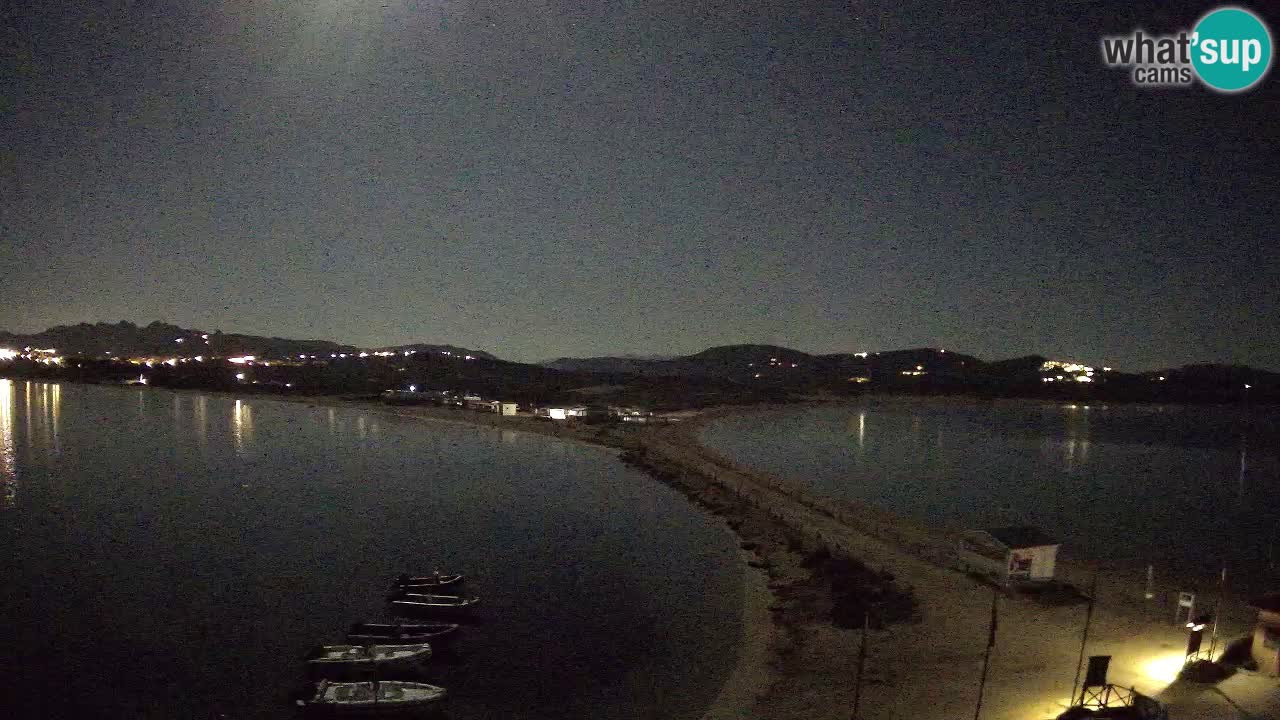 Web kamera Isuledda – Isola dei Gabbiani – Porto Pollo – Palau – Sardinija – Italija