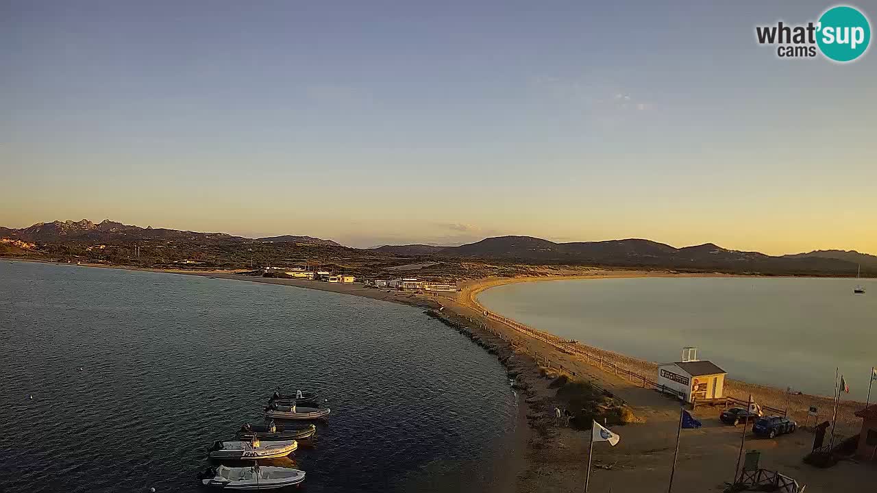 Web kamera Isuledda – Isola dei Gabbiani – Porto Pollo – Palau – Sardinija – Italija