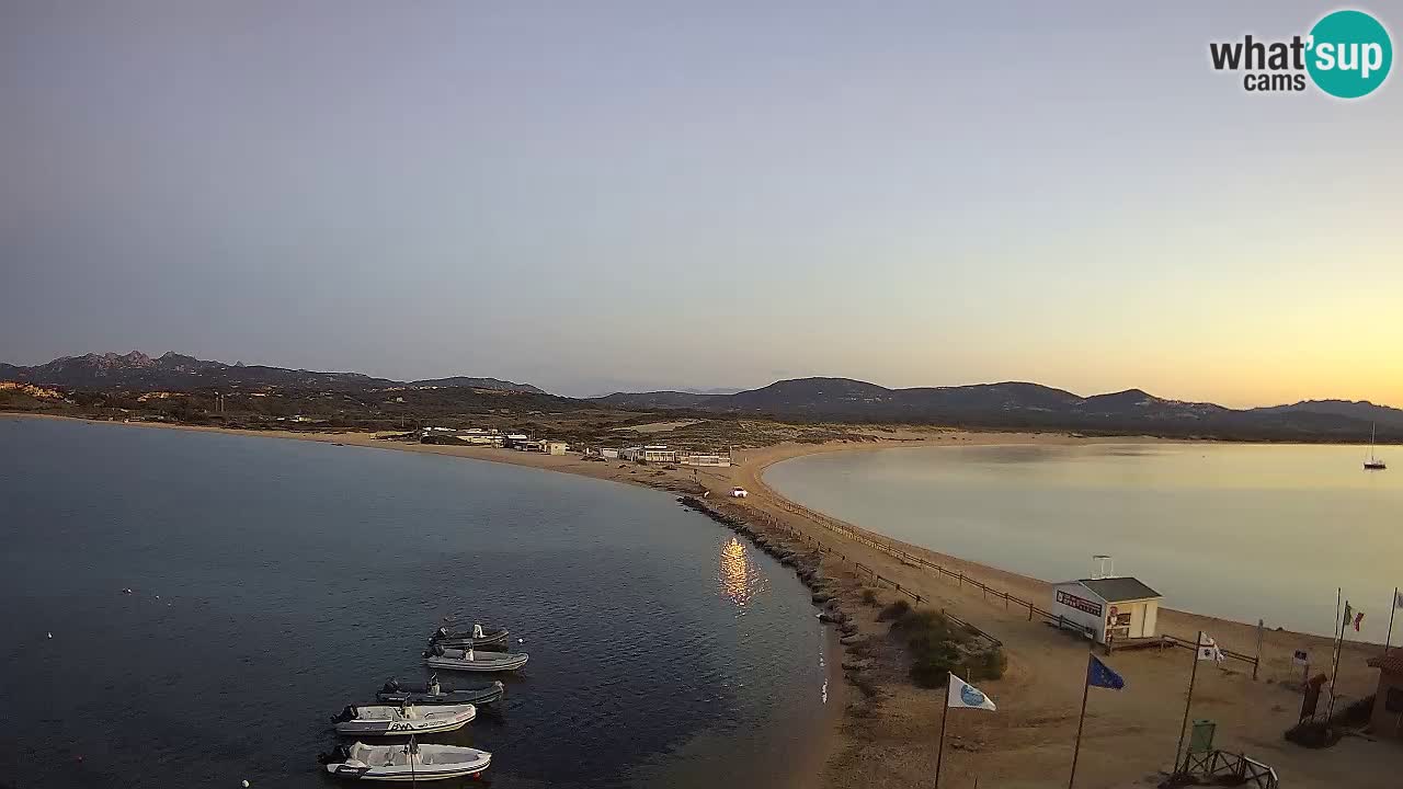 L’Isuledda live webcam Isola dei Gabbiani – Porto Pollo – Palau – Sardinien – Italien